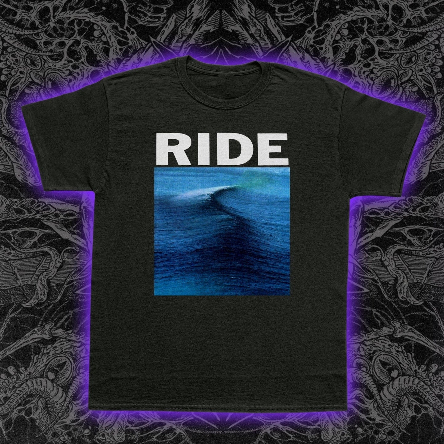 Ride Nowhere T-Shirt Shoegaze Britpop Band Tee New Fan Merch S-5XL Unisex T-shirt, Sweatshirt, Hoodie, Long Sleeve Tee - T-Shirt, Sweatshirt, Hoodie