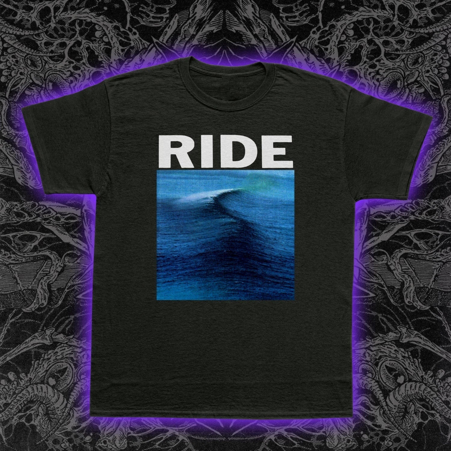 Ride Nowhere T-Shirt Shoegaze Britpop Band Tee New Fan Merch S-5XL Unisex T-shirt, Sweatshirt, Hoodie, Long Sleeve Tee - T-Shirt, Sweatshirt, Hoodie