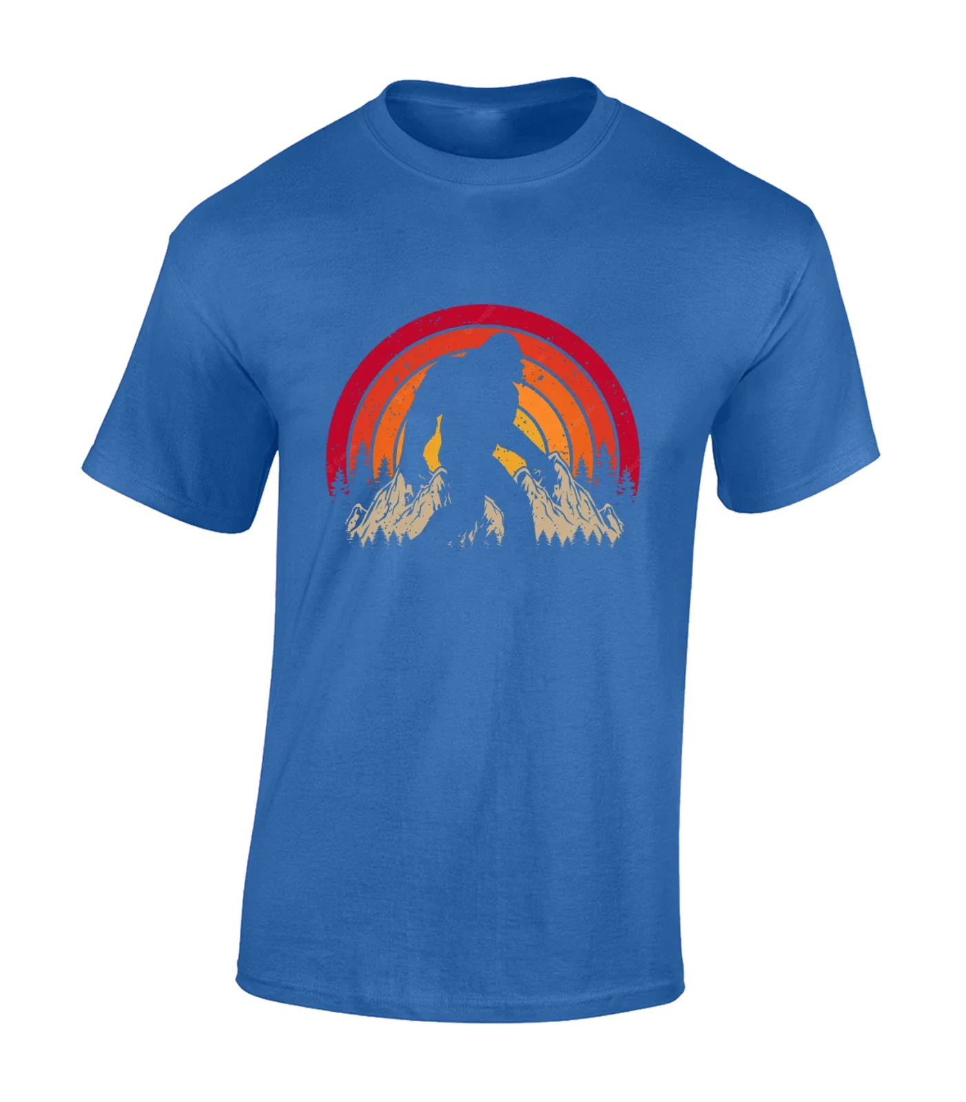 BIG FOOT SILHOUETTE MENS T SHIRT YETI SASQUATCH FUNNY COOL USA DESIGN TOP Unisex T-shirt, Sweatshirt, Hoodie, Long Sleeve Tee - T-Shirt, Sweatshirt, Hoodie