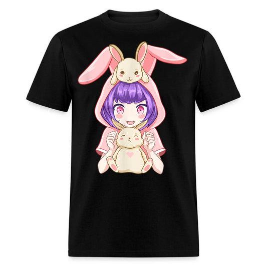 Anime Shirt Pastel Goth Aesthetic Kawaii Clothes Yume Cute Girl Rabbit T-Shirt Unisex T-shirt, Sweatshirt, Hoodie, Long Sleeve Tee - T-Shirt, Sweatshirt, Hoodie