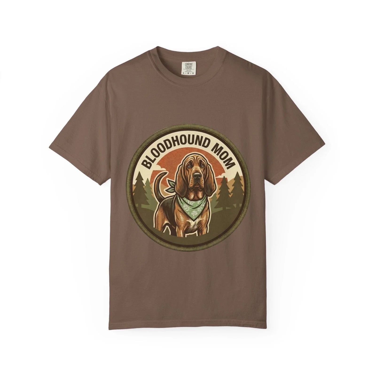 Bloodhound Mom T-Shirt Hound Dog Mom Gift Women Graphic Tee Mothers Day Vintage Unisex T-shirt, Sweatshirt, Hoodie, Long Sleeve Tee - T-Shirt, Sweatshirt, Hoodie