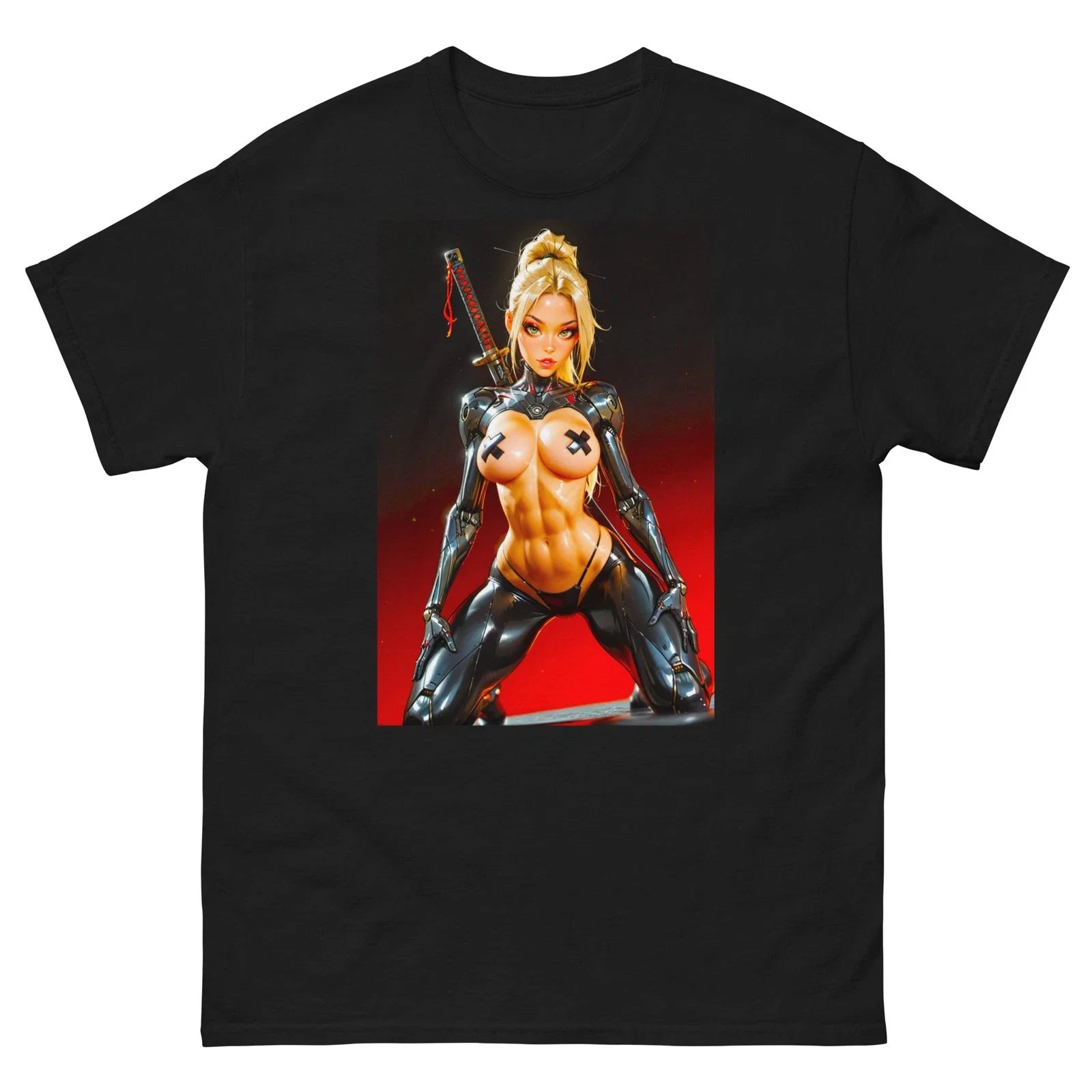 Ecchi Anime Girl Hentai Sexy Manga Waifu Short-Sleeve Unisex T-Shirt Unisex T-shirt, Sweatshirt, Hoodie, Long Sleeve Tee - T-Shirt, Sweatshirt, Hoodie