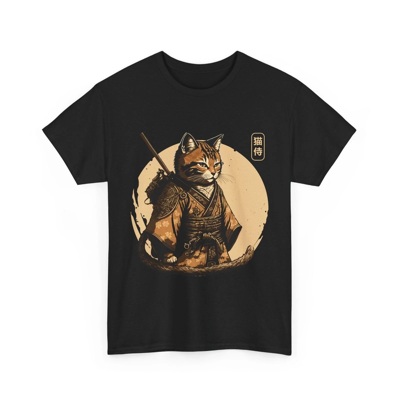 Ninja Cat Shirt, Japanese Culture Lovers Cats Lovers Samurai Cat T-shirt Unisex T-shirt, Sweatshirt, Hoodie, Long Sleeve Tee - T-Shirt, Sweatshirt, Hoodie