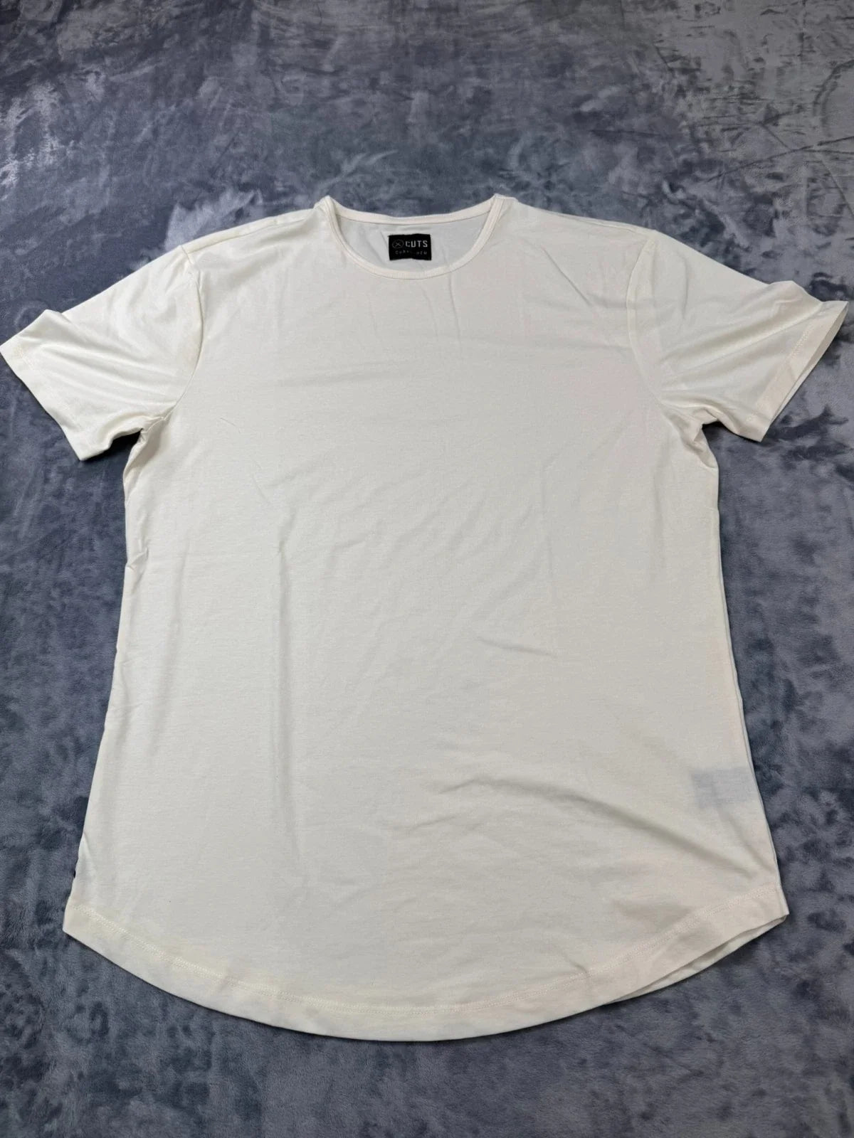 Cuts Clothing Short Sleeve Curve-Hem T-Shirt Mens Extra Large Ivory Pyca Pro Unisex T-shirt, Sweatshirt, Hoodie, Long Sleeve Tee - T-Shirt, Sweatshirt, Hoodie