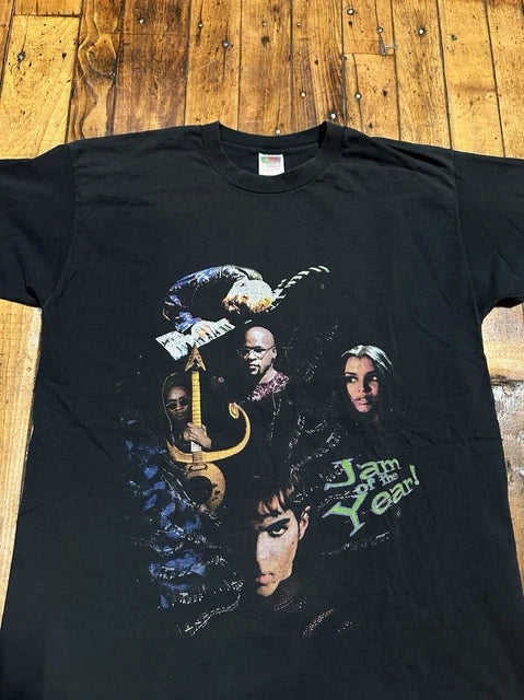 Vintage Prince Jam Of The Year Shirt NPG Representin Tha Funk 90s Unisex T-shirt, Sweatshirt, Hoodie, Long Sleeve Tee - T-Shirt, Sweatshirt, Hoodie