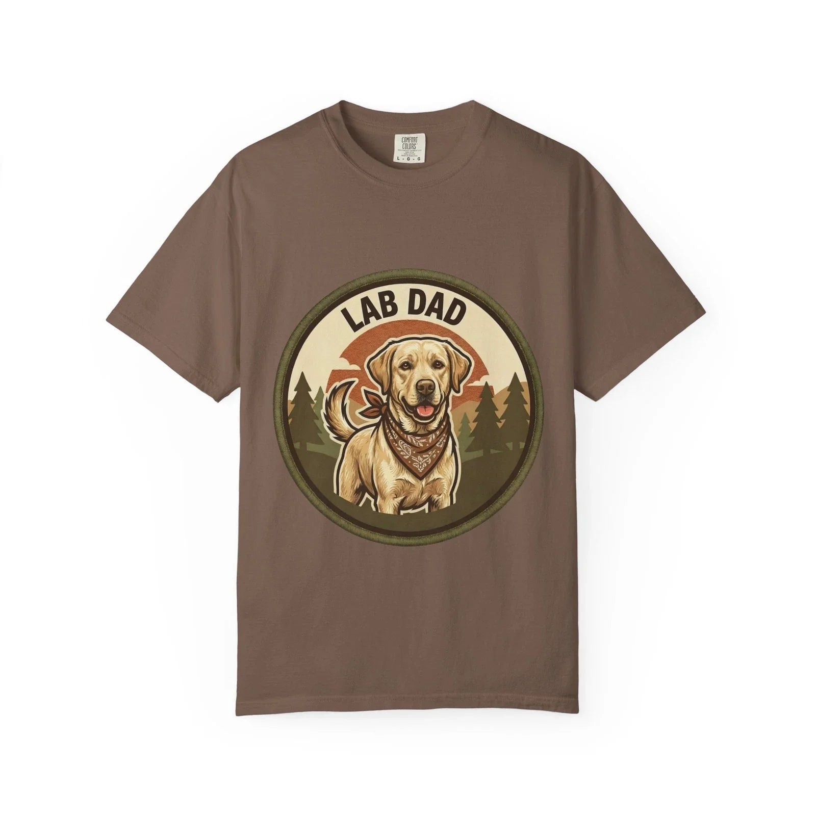 Labrador Dad T-Shirt Lab Dog Gift Men Graphic Tee Fathers Day Retriever Lover Unisex T-shirt, Sweatshirt, Hoodie, Long Sleeve Tee - T-Shirt, Sweatshirt, Hoodie