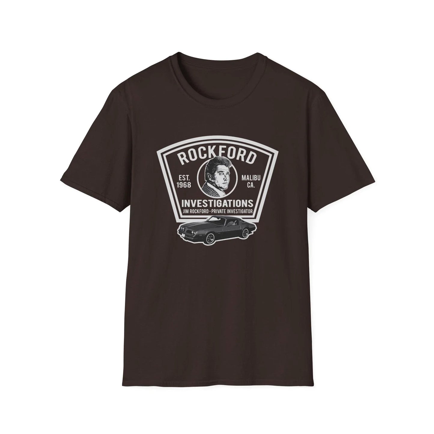 Vintage Private Investigator T-Shirt, Rockford Files Fan Gift, 1978 Pontiac Dks Unisex T-shirt, Sweatshirt, Hoodie, Long Sleeve Tee - T-Shirt, Sweatshirt, Hoodie