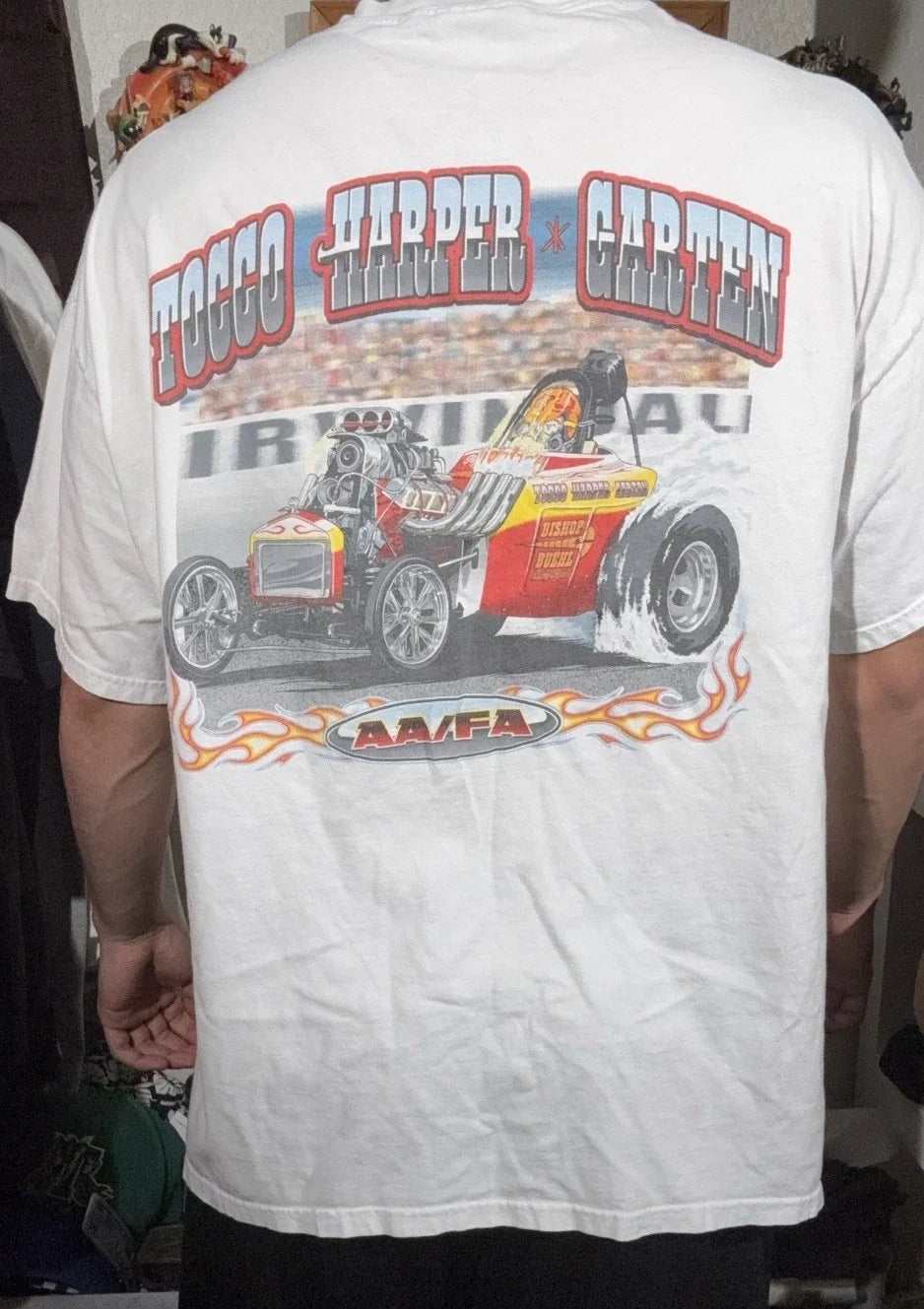 Y2k Tocco Harper Garten AA/FA Funny Cars Racing NASCAR Race Car T Shirt Size XXL Unisex T-shirt, Sweatshirt, Hoodie, Long Sleeve Tee - T-Shirt, Sweatshirt, Hoodie
