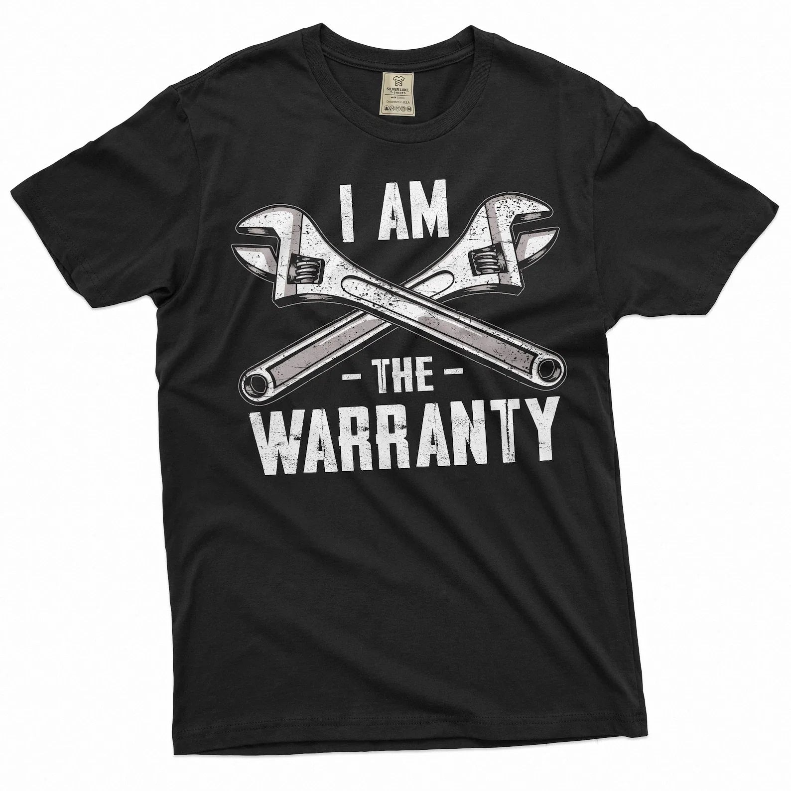 Men's Funny I am the Warranty T-shirt Father's day Dad Grandpa Papa Garage mecha Unisex T-shirt, Sweatshirt, Hoodie, Long Sleeve Tee - T-Shirt, Sweatshirt, Hoodie