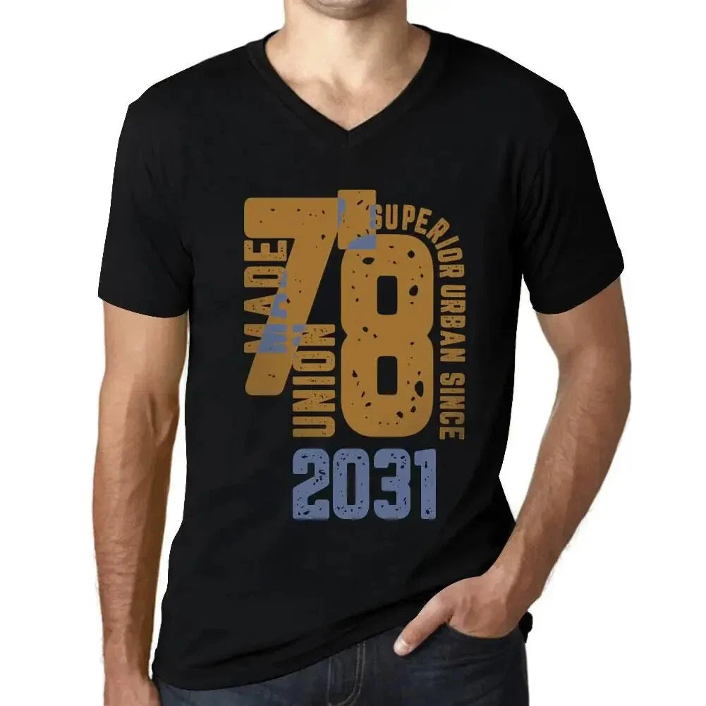 Men's Graphic T-Shirt V Neck Superior Urban Style Since 2031 Eco-Friendly Unisex T-shirt, Sweatshirt, Hoodie, Long Sleeve Tee - T-Shirt, Sweatshirt, Hoodie