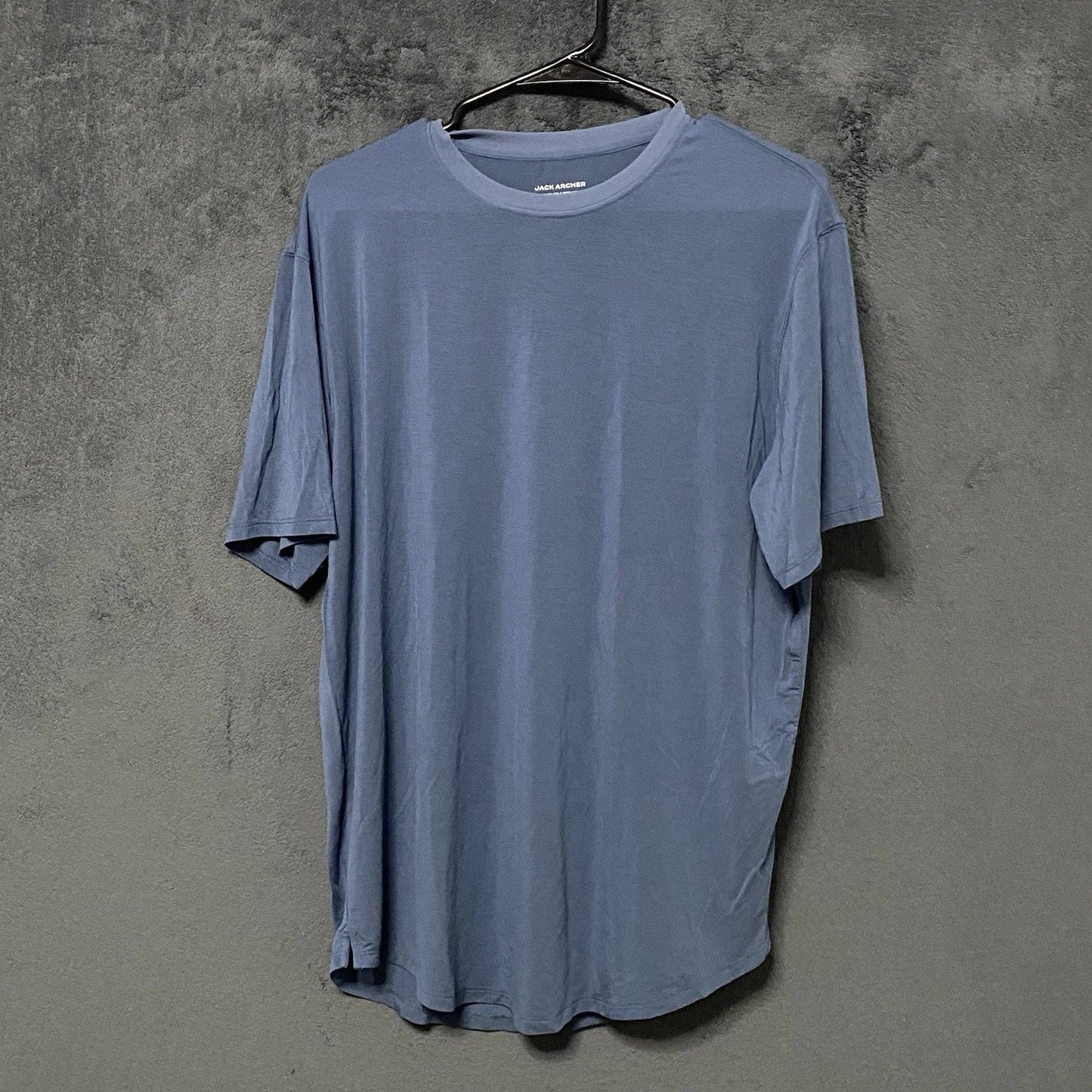 Jack Archer Anytime Tee Shirt Mens L Blue Short Sleeve Crew Neck Curved Hem Top Unisex T-shirt, Sweatshirt, Hoodie, Long Sleeve Tee - T-Shirt, Sweatshirt, Hoodie