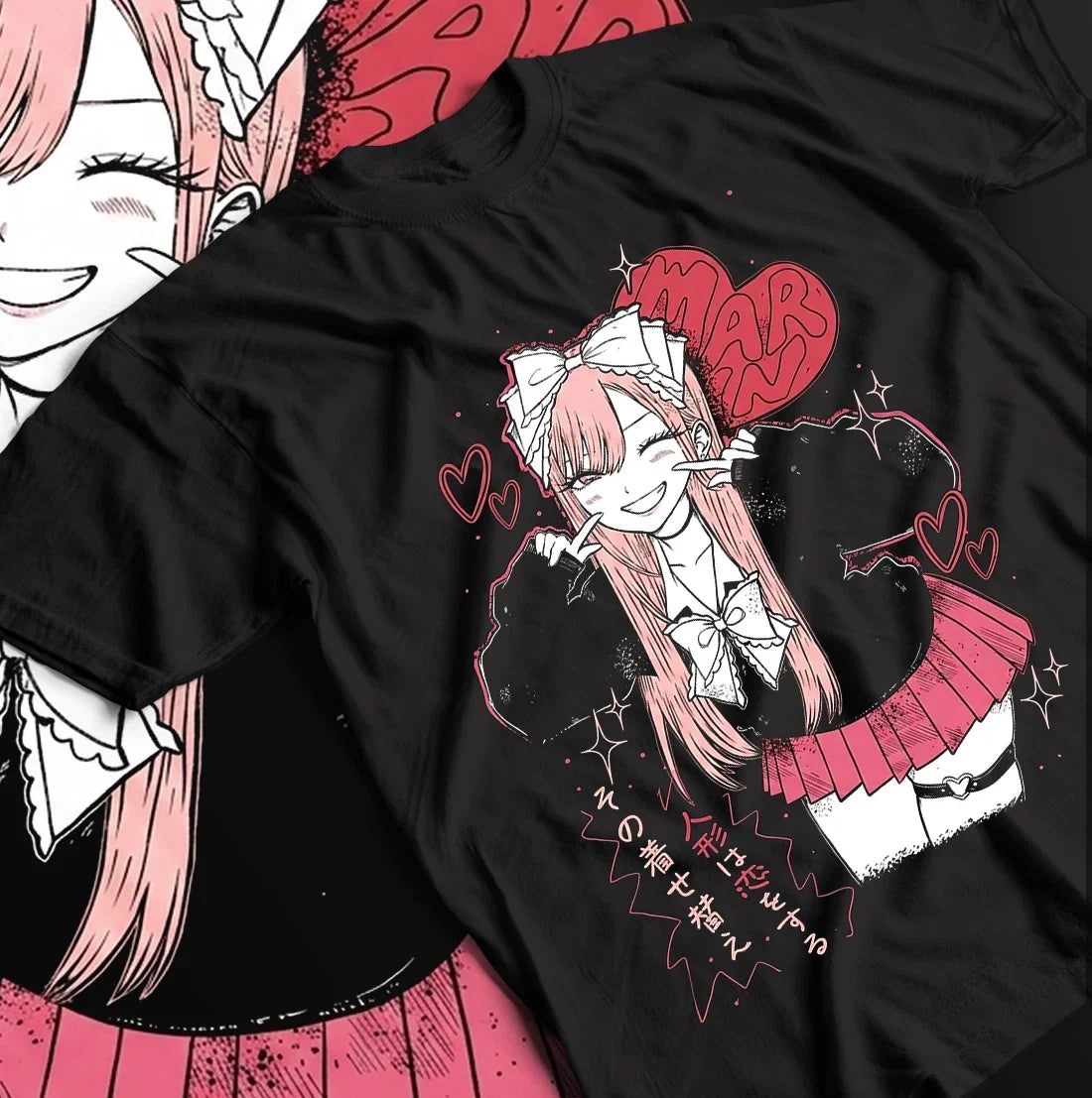 Marin Kitagawa My Dress Up Darling T-Shirt, Anime Lover Gift, Waifu Aesthetic Unisex T-shirt, Sweatshirt, Hoodie, Long Sleeve Tee - T-Shirt, Sweatshirt, Hoodie