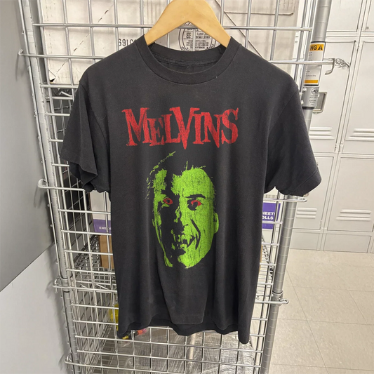 90s Melvins 'Dracula' Aged T-Shirt Black M Unisex T-shirt, Sweatshirt, Hoodie, Long Sleeve Tee - T-Shirt, Sweatshirt, Hoodie