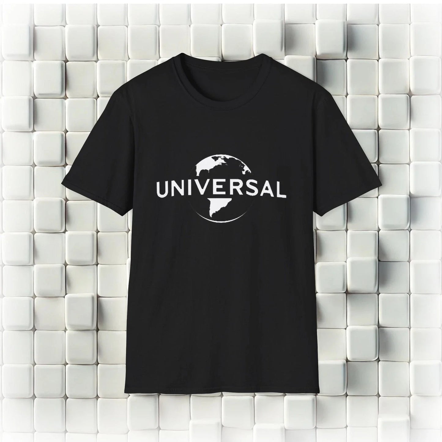 Universal Pictures Film Studio Logo Unisex T-Shirt Unisex T-shirt, Sweatshirt, Hoodie, Long Sleeve Tee - T-Shirt, Sweatshirt, Hoodie