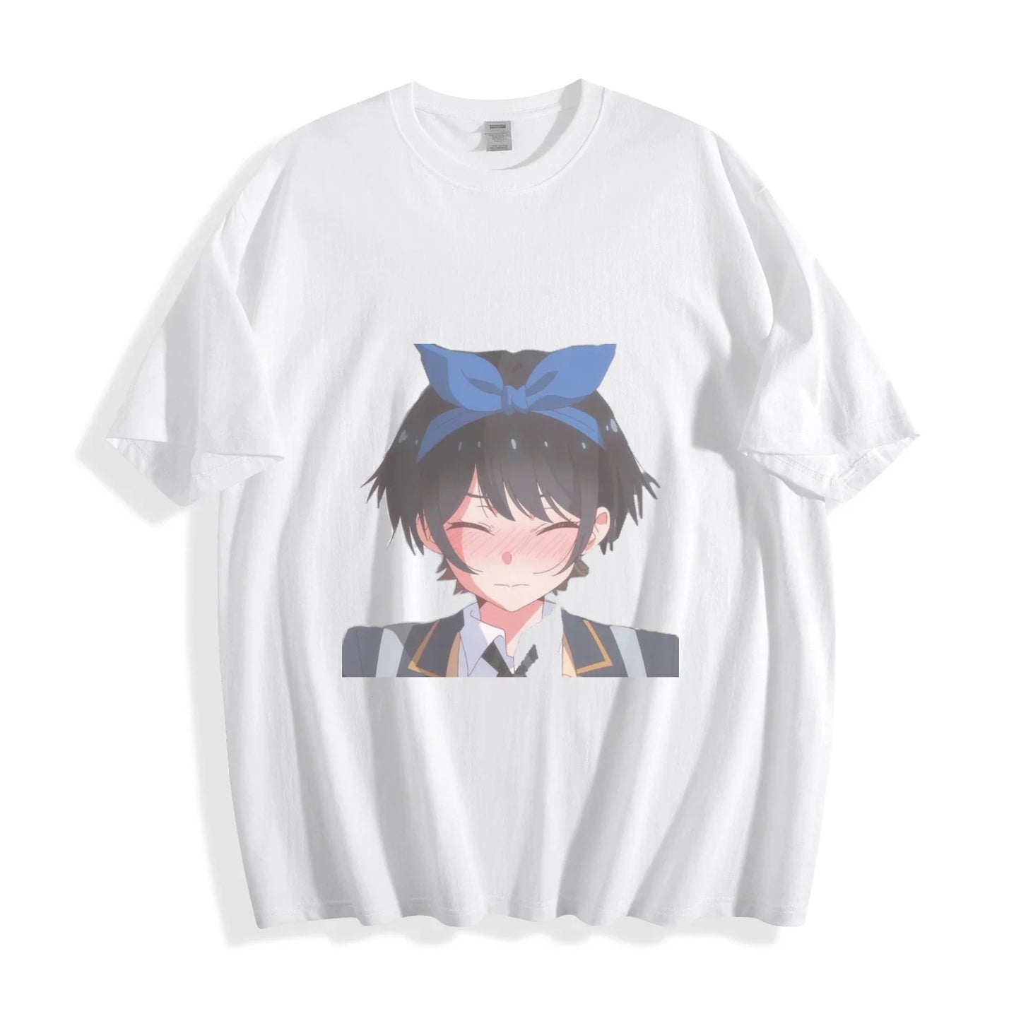 Rent-a-Girlfriend Sarashina Ruka T-Shirt - Cute Anime Blush Design Unisex Tee Unisex T-shirt, Sweatshirt, Hoodie, Long Sleeve Tee - T-Shirt, Sweatshirt, Hoodie