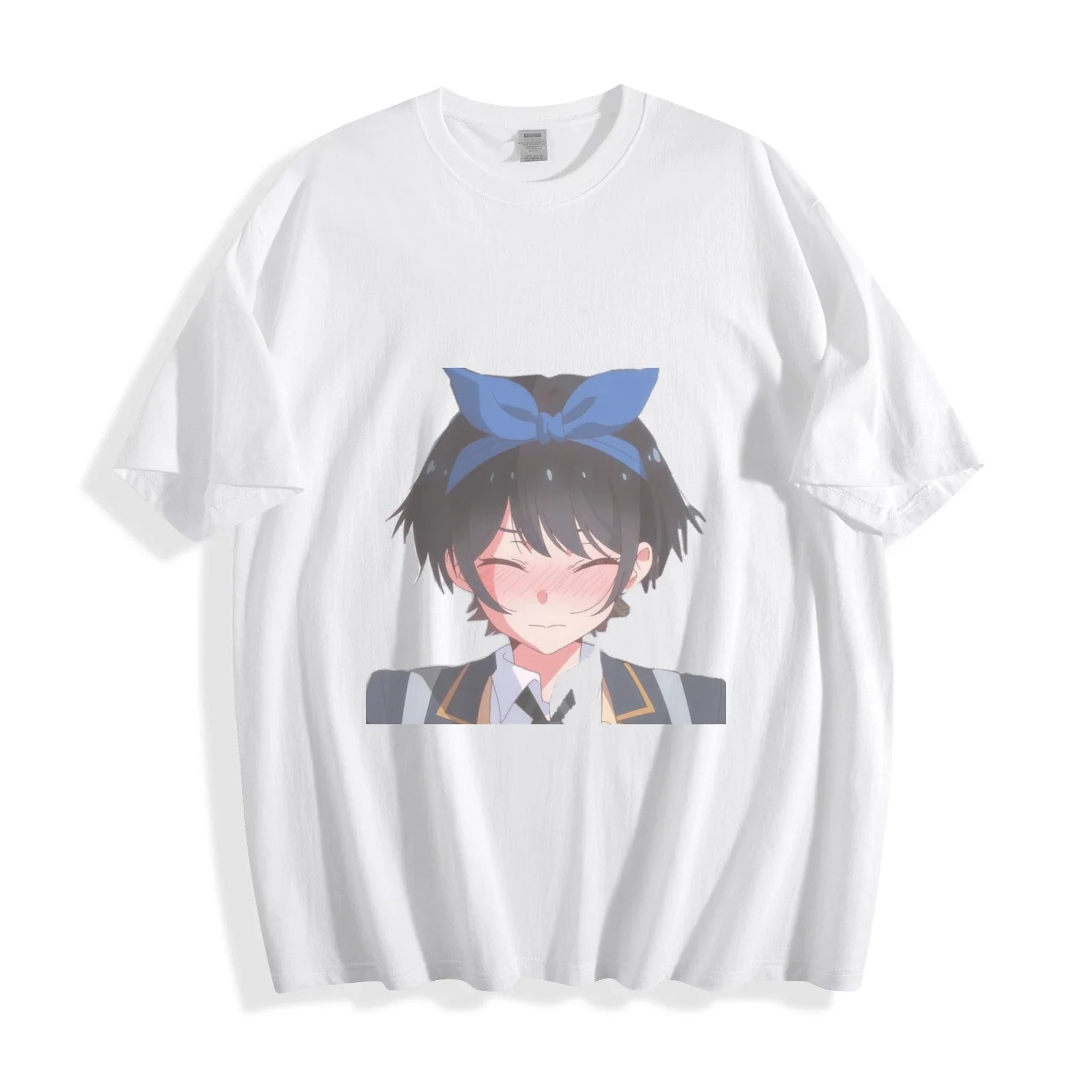 Rent-a-Girlfriend Sarashina Ruka T-Shirt - Cute Anime Blush Design Unisex Tee Unisex T-shirt, Sweatshirt, Hoodie, Long Sleeve Tee - T-Shirt, Sweatshirt, Hoodie