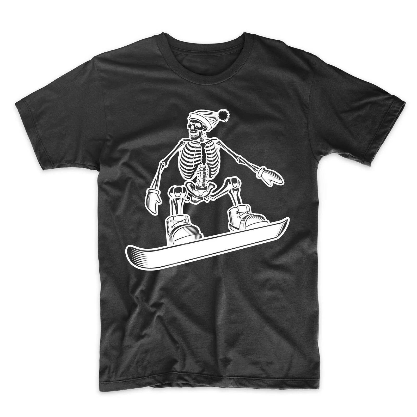 Men's Snowboarding Shirt - Skeleton Snowboarder Cool Snowboard T-Shirt Unisex T-shirt, Sweatshirt, Hoodie, Long Sleeve Tee - T-Shirt, Sweatshirt, Hoodie