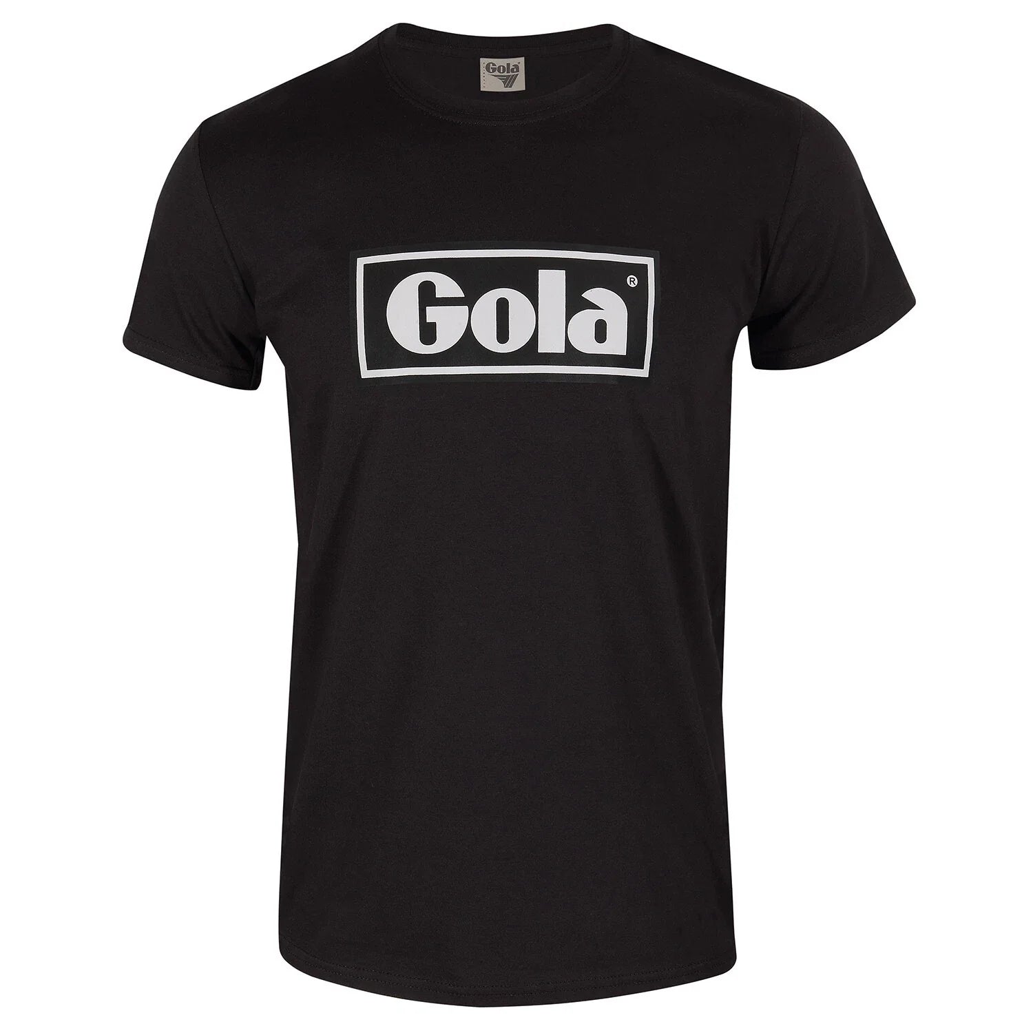 Gola Mens Black Text Box T Shirt Unisex T-shirt, Sweatshirt, Hoodie, Long Sleeve Tee - T-Shirt, Sweatshirt, Hoodie