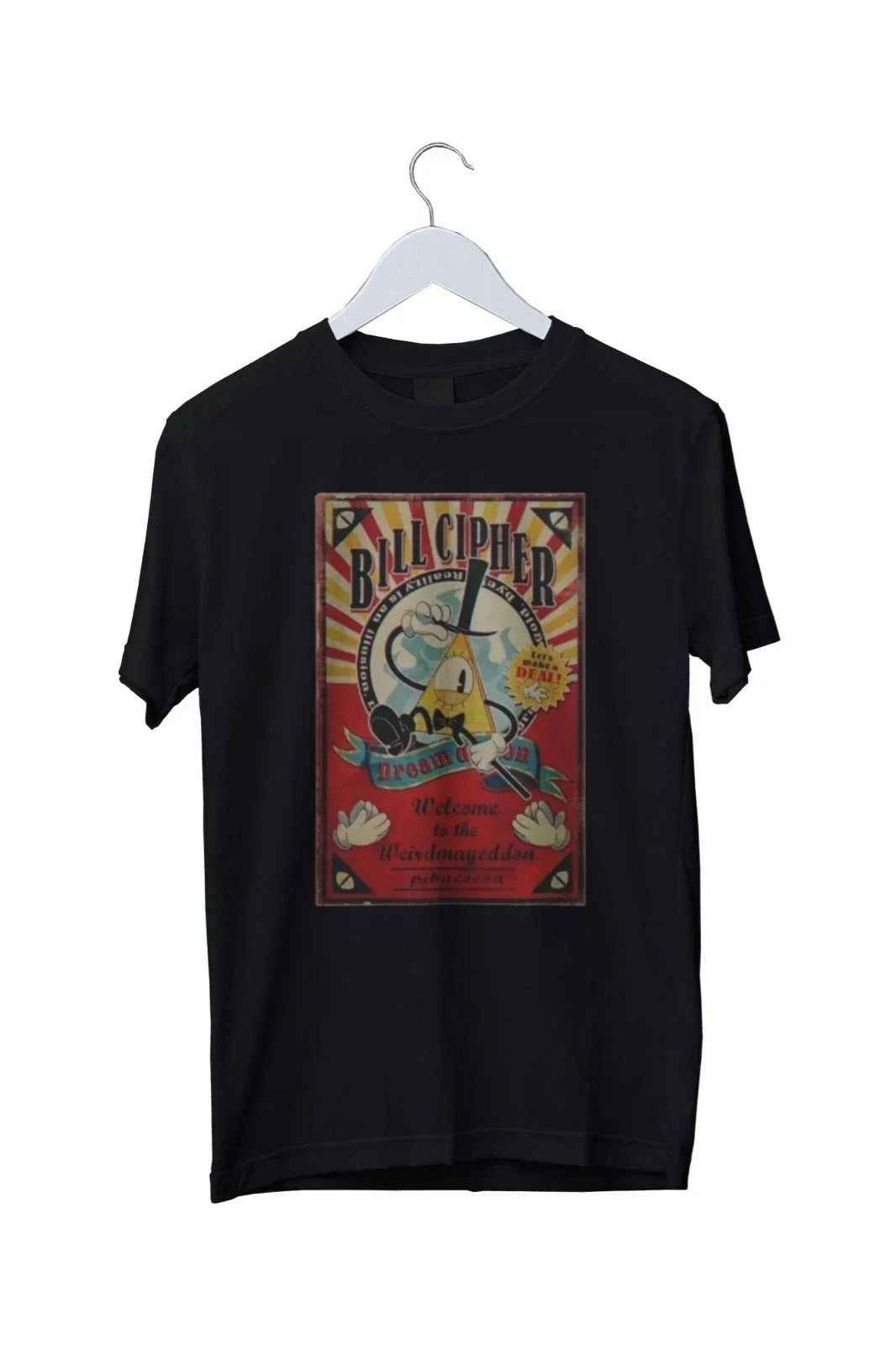 Bill Chiper Gravity Falls Art Meme Graphic Mens Unisex T-Shirt S M L XL 2 3 4 XL Unisex T-shirt, Sweatshirt, Hoodie, Long Sleeve Tee - T-Shirt, Sweatshirt, Hoodie