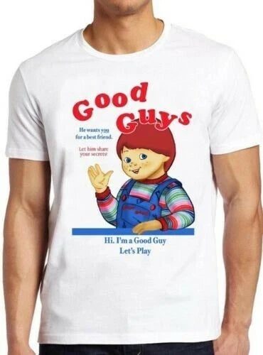 Good Guys Chucky Childs Play Horror Cult 80s Film Cool Gift Tee T Shirt 2481 Unisex T-shirt, Sweatshirt, Hoodie, Long Sleeve Tee - T-Shirt, Sweatshirt, Hoodie