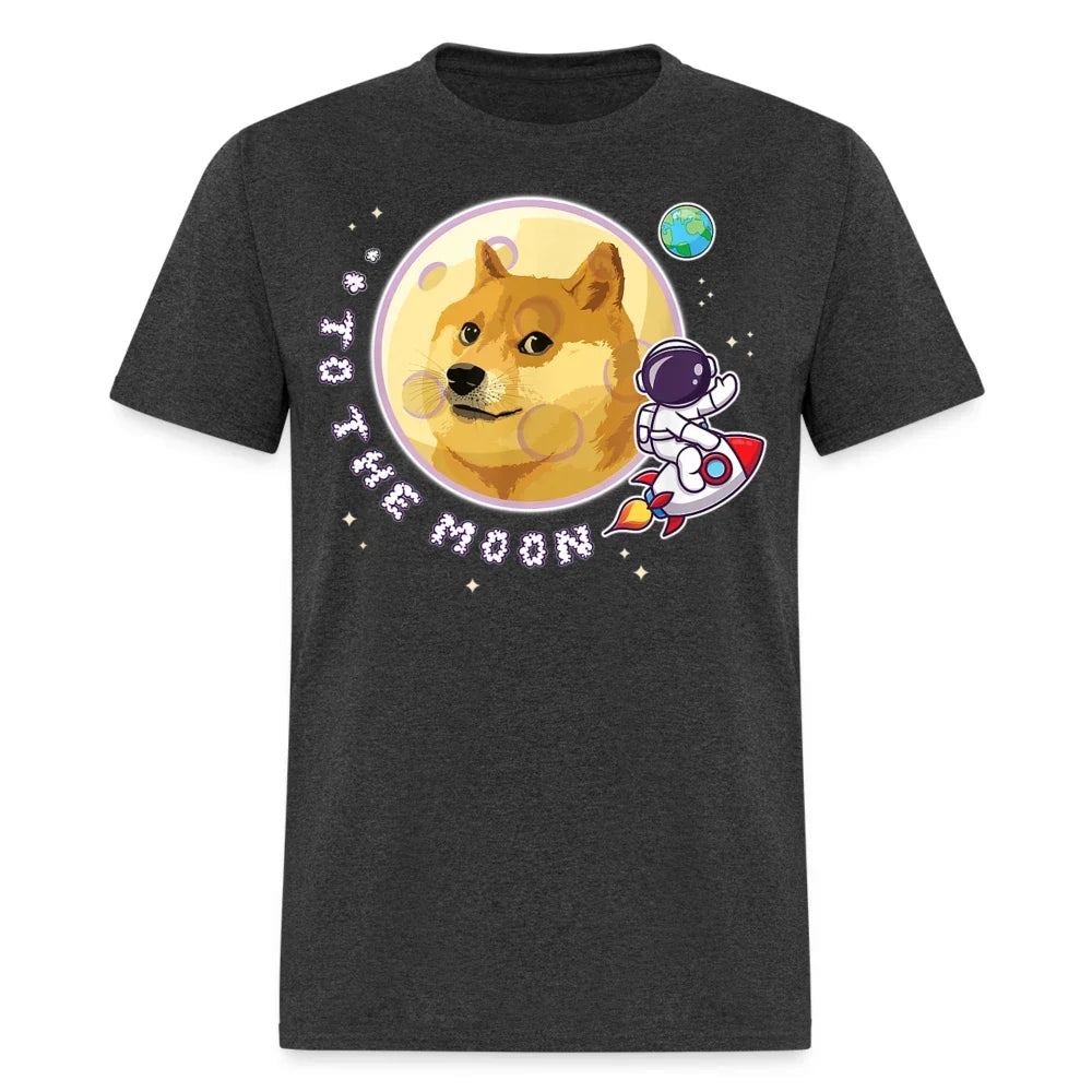 Dogecoin To the Moon shirt Doge HODL Rocket Crypto Meme T-Shirt Size S-6XL Unisex T-shirt, Sweatshirt, Hoodie, Long Sleeve Tee - T-Shirt, Sweatshirt, Hoodie