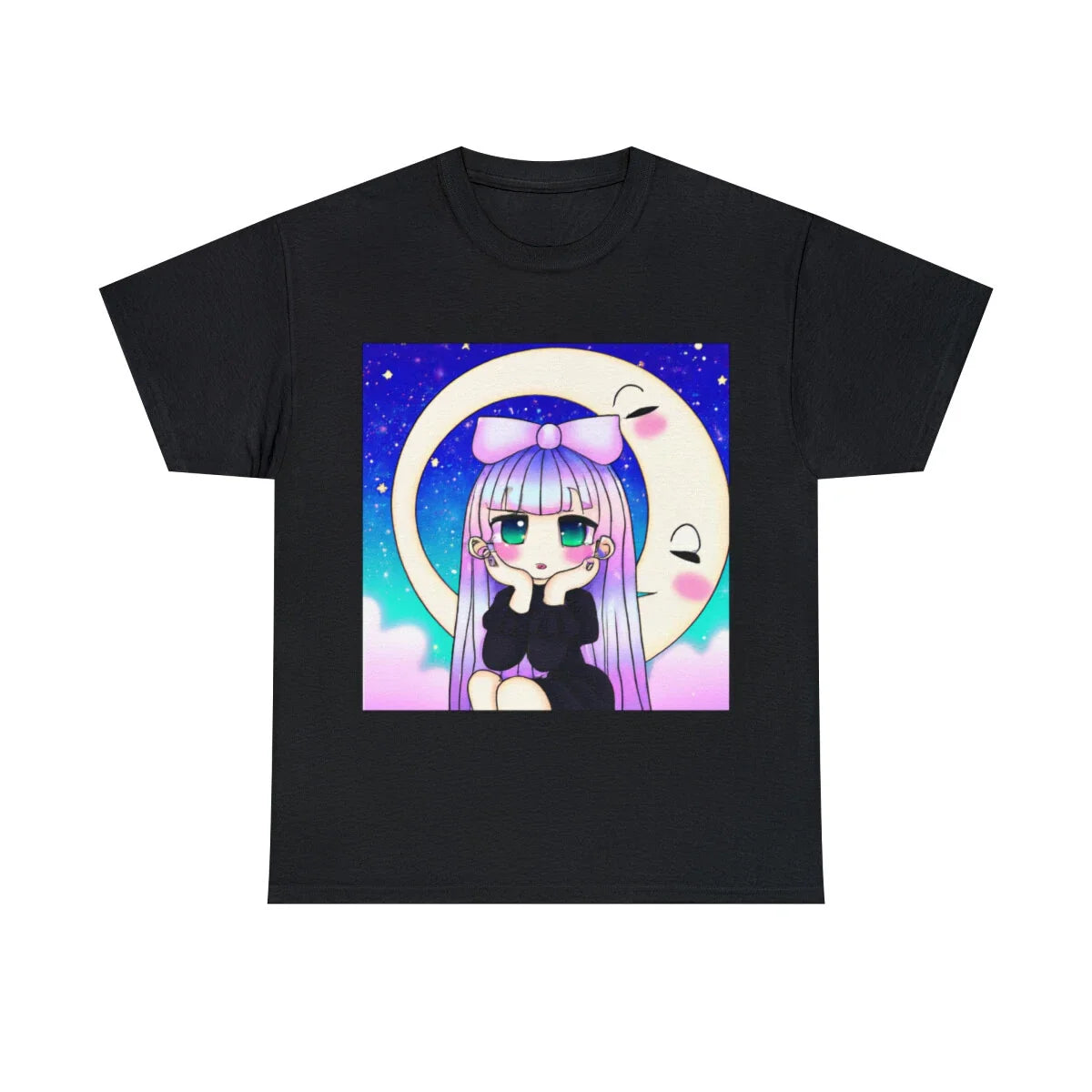 Cute Kawaii Anime Pastel Goth T Shirt Unisex Adults NEW Graphic Tee Moon Gothic Unisex T-shirt, Sweatshirt, Hoodie, Long Sleeve Tee - T-Shirt, Sweatshirt, Hoodie