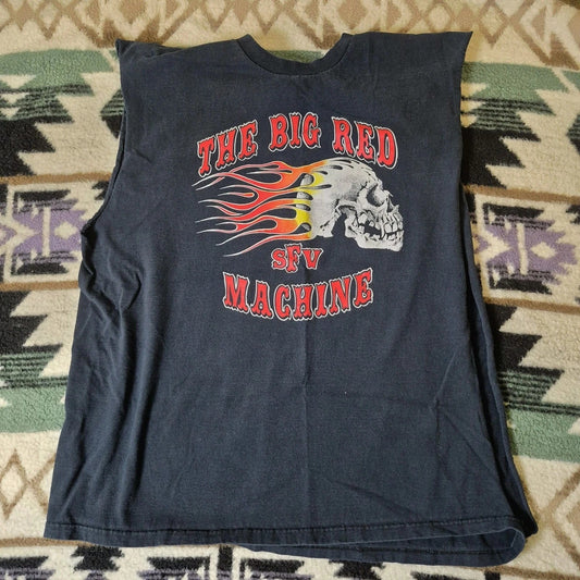 00s Y2K Hells Angels Chopped Tee -Needs Repair- Big Red Machine SFV 2XL XXL Unisex T-shirt, Sweatshirt, Hoodie, Long Sleeve Tee - T-Shirt, Sweatshirt, Hoodie