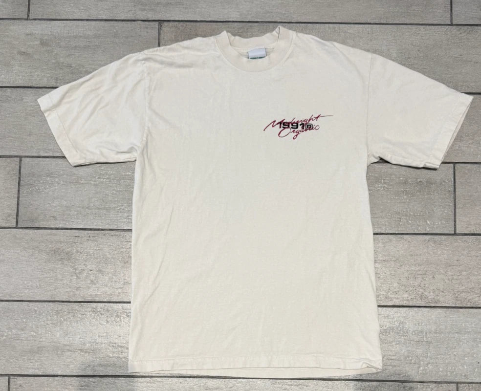 Larry June X Midnight Organic Vette T-Shirt In Cream Medium Unisex T-shirt, Sweatshirt, Hoodie, Long Sleeve Tee - T-Shirt, Sweatshirt, Hoodie