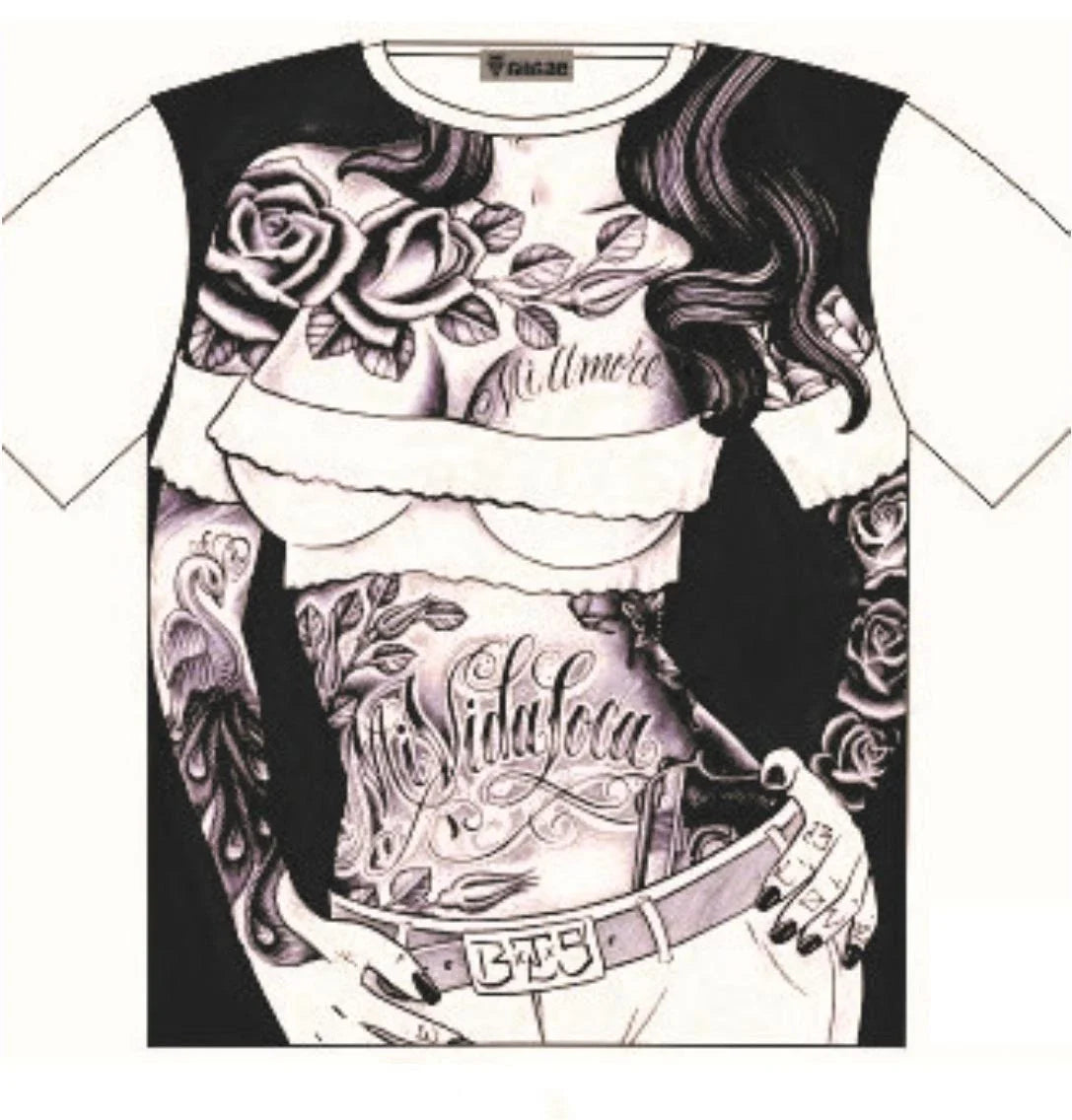 T Shirt My life tattoo Street Fashion Mens Ladies Unisex T-shirt, Sweatshirt, Hoodie, Long Sleeve Tee - T-Shirt, Sweatshirt, Hoodie