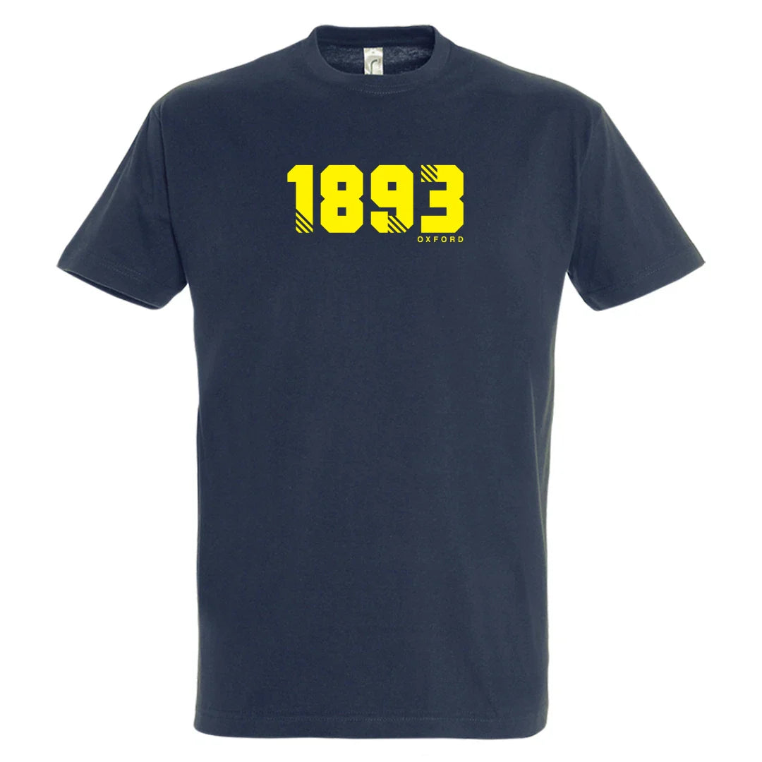 Oxford United Football Shirt 1893 Est Year Retro Gift Casual T Shirt Unisex T-shirt, Sweatshirt, Hoodie, Long Sleeve Tee - T-Shirt, Sweatshirt, Hoodie