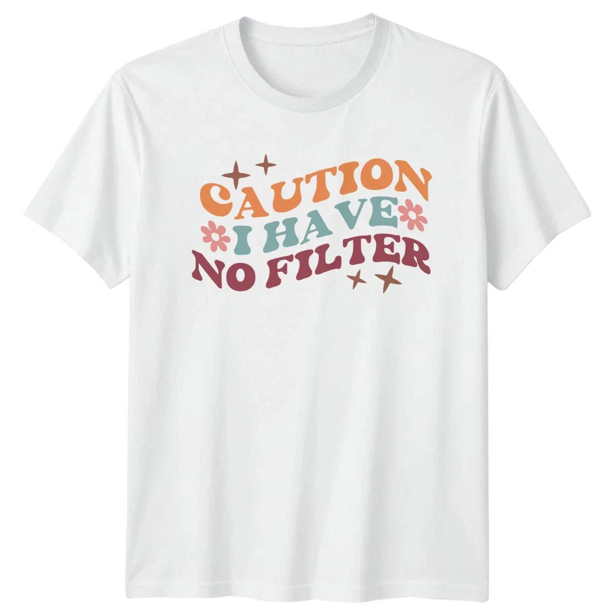 Caution I Have No Filter T-Shirt Funny Sarcasm Birthday Gift For Him And Her Unisex T-shirt, Sweatshirt, Hoodie, Long Sleeve Tee - T-Shirt, Sweatshirt, Hoodie