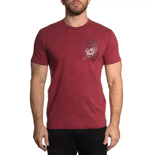 Affliction Clothing Premium Mens FD RECON Short Sleeve T- Shirt; Size: Medium Unisex T-shirt, Sweatshirt, Hoodie, Long Sleeve Tee - T-Shirt, Sweatshirt, Hoodie