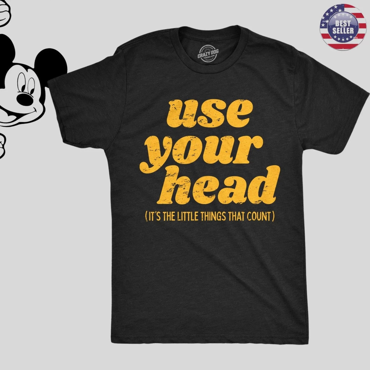 Funny T Shirts Use Your Head Sarcastic Graphic Novelty Unisex T-shirt, Sweatshirt, Hoodie, Long Sleeve Tee - T-Shirt, Sweatshirt, Hoodie