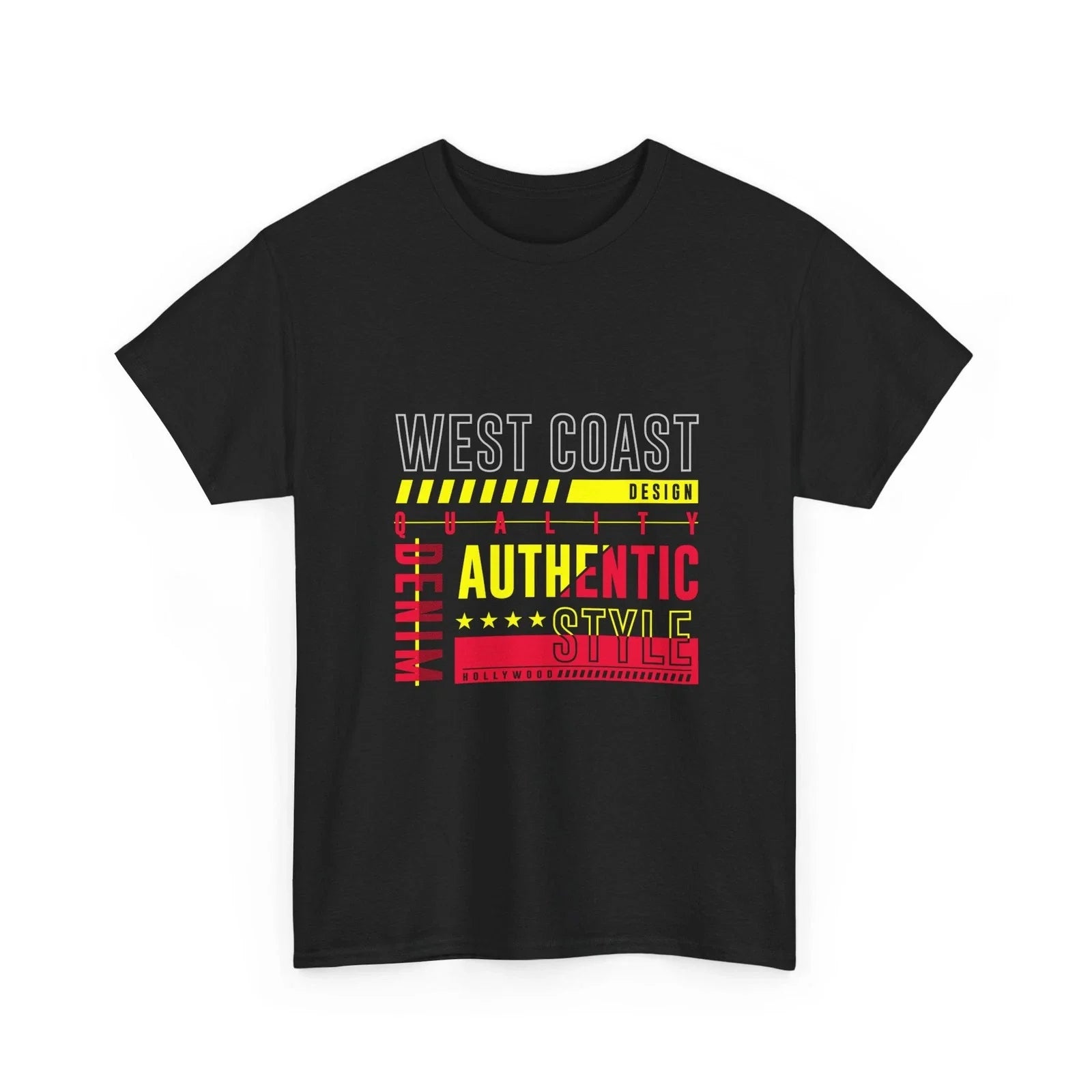 West Coast Authentic Graphic Tee | Retro Urban Street Style, Cool Unisex T-Shirt Unisex T-shirt, Sweatshirt, Hoodie, Long Sleeve Tee - T-Shirt, Sweatshirt, Hoodie