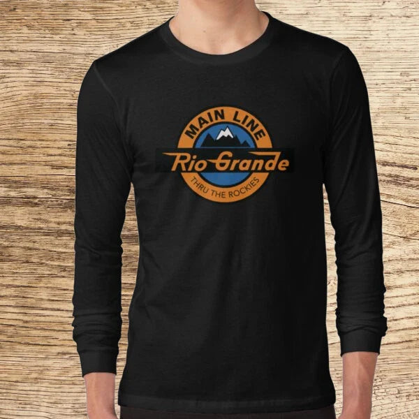 Rio Grande (DRGW) Logo American Long Sleeve T-Shirt Funny Size S to 5XL Unisex T-shirt, Sweatshirt, Hoodie, Long Sleeve Tee - T-Shirt, Sweatshirt, Hoodie