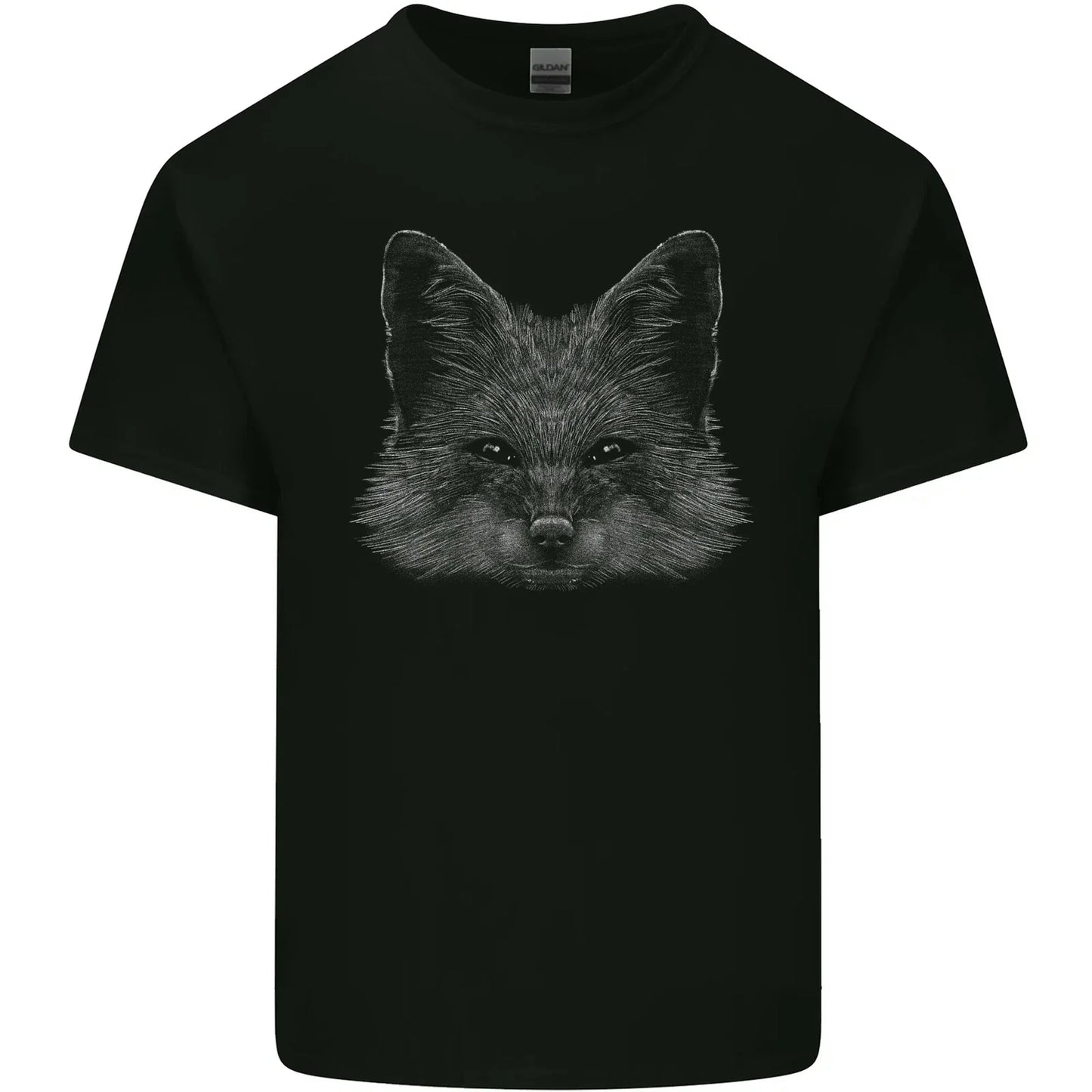 A Fox Head Mens Cotton T-Shirt Tee Top Unisex T-shirt, Sweatshirt, Hoodie, Long Sleeve Tee - T-Shirt, Sweatshirt, Hoodie