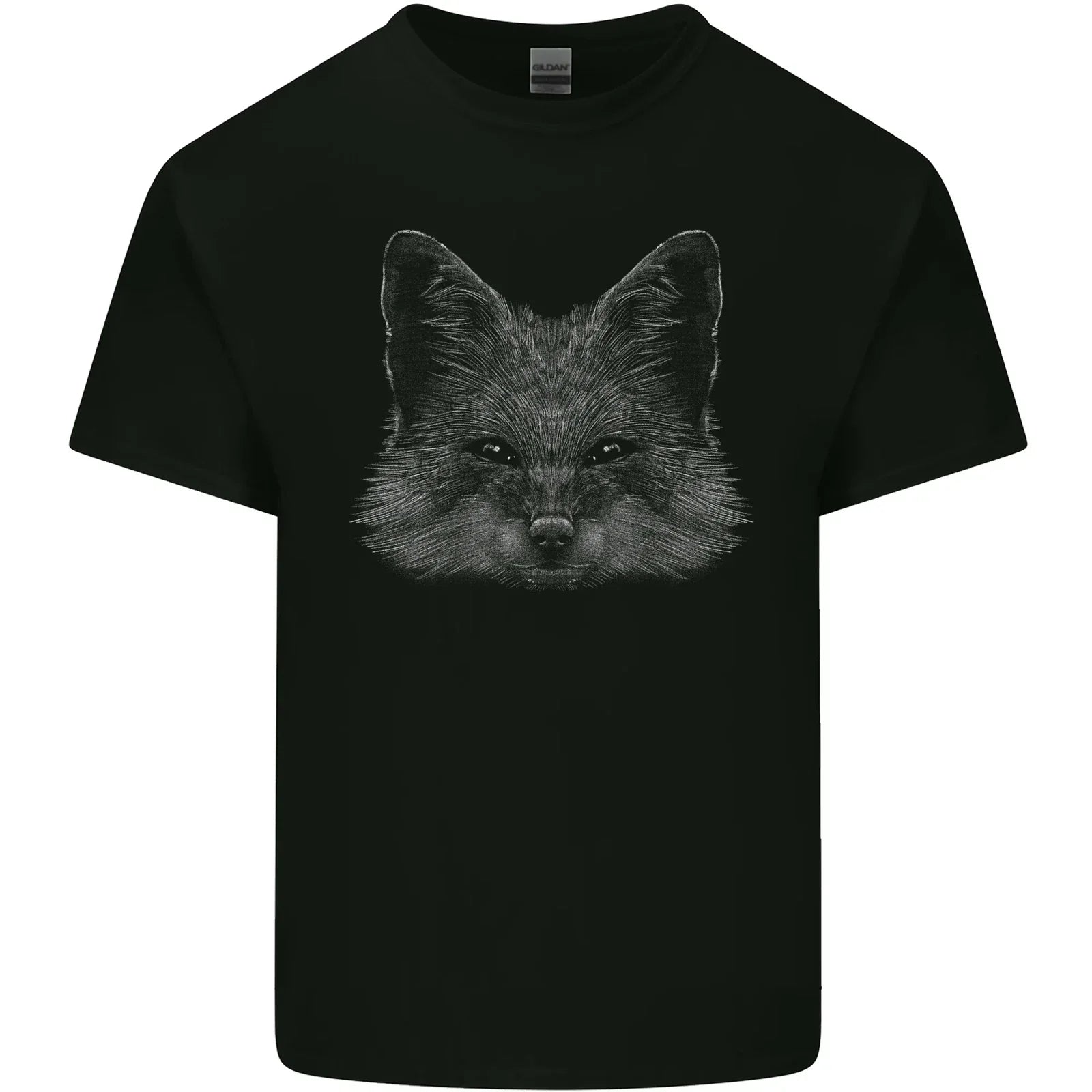 A Fox Head Mens Cotton T-Shirt Tee Top Unisex T-shirt, Sweatshirt, Hoodie, Long Sleeve Tee - T-Shirt, Sweatshirt, Hoodie