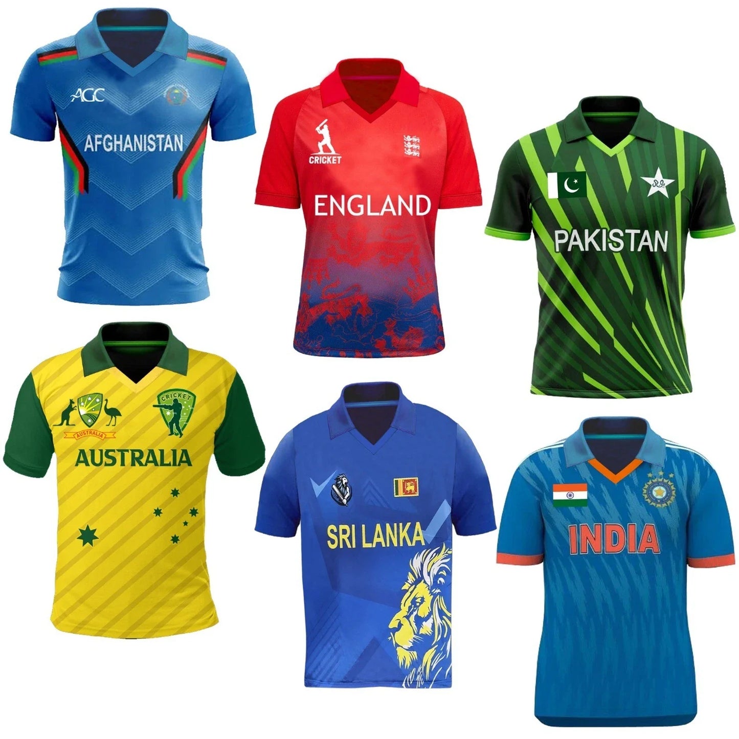 Cricket T Shirt Sports Jersey Top Sri Lanka India Pakistan England Afghanistan Unisex T-shirt, Sweatshirt, Hoodie, Long Sleeve Tee - T-Shirt, Sweatshirt, Hoodie