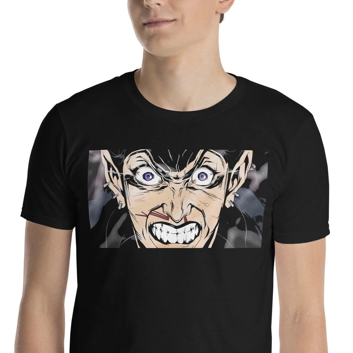 Kawaii Harajuku Redline Horror Crazy Insane JP Short-Sleeve Unisex T-Shirt Unisex T-shirt, Sweatshirt, Hoodie, Long Sleeve Tee - T-Shirt, Sweatshirt, Hoodie