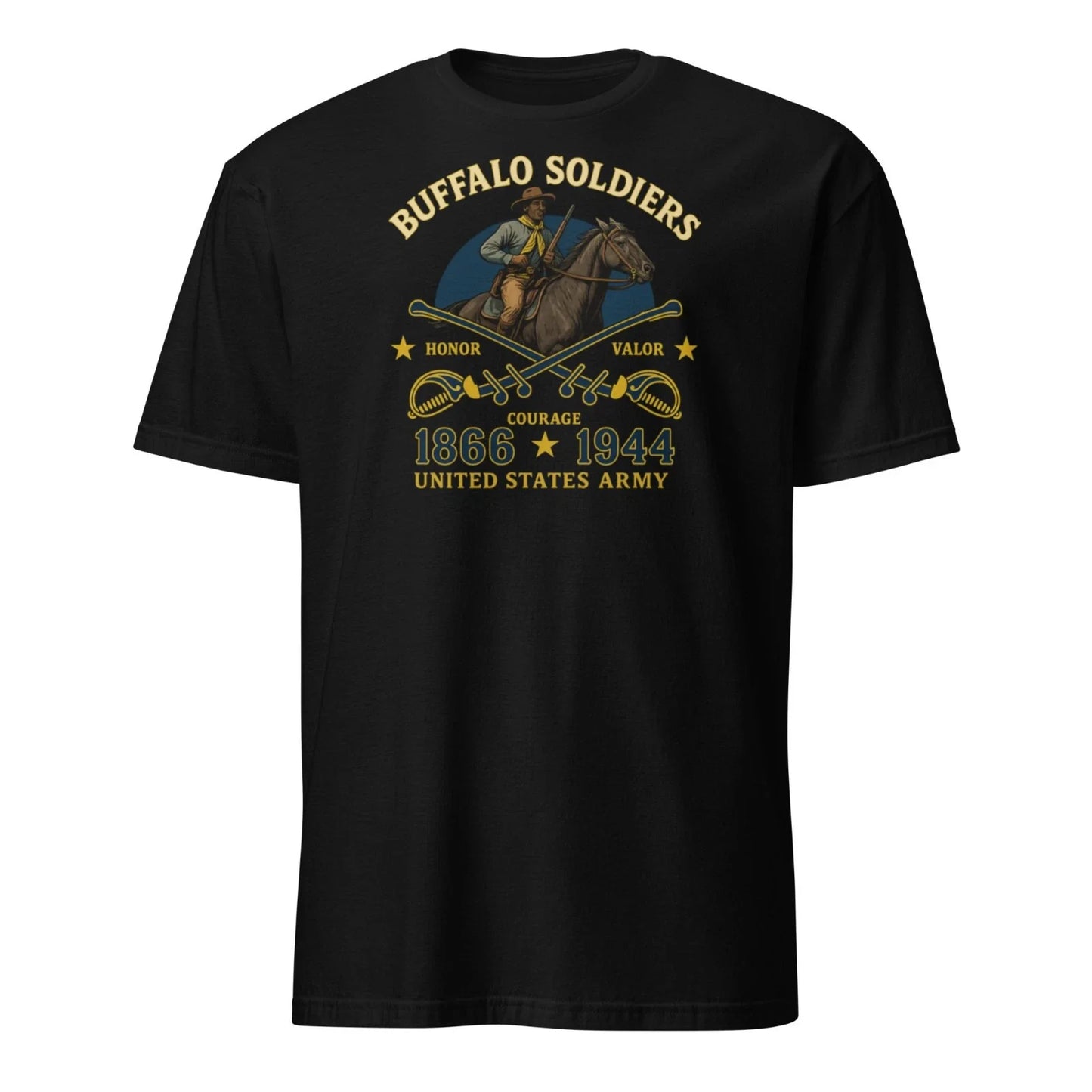 Buffalo Soldiers Shirt - Black History Shirt & African Heritage Shirt Unisex T-shirt, Sweatshirt, Hoodie, Long Sleeve Tee - T-Shirt, Sweatshirt, Hoodie