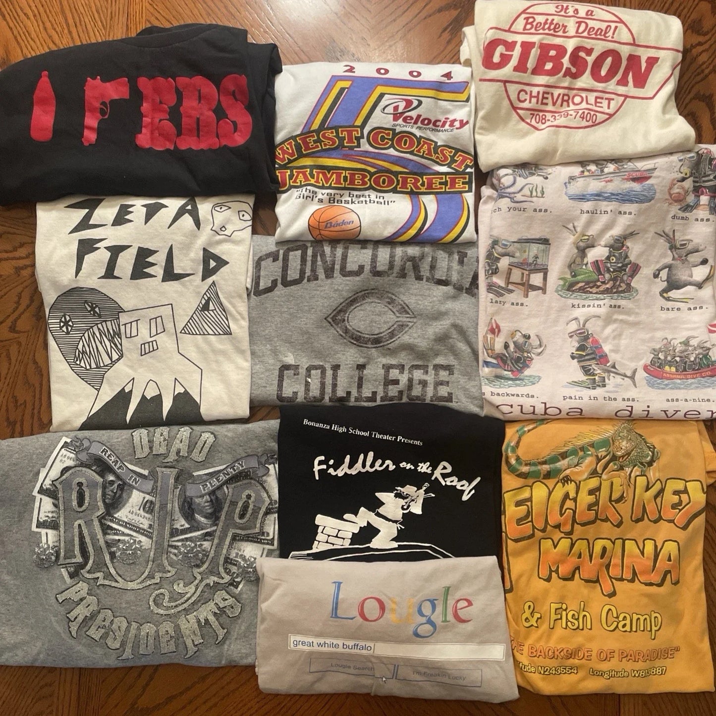 Vintage T-Shirt Lot Of 10 Y2K To Modern Band Sports Street Wear Unisex T-shirt, Sweatshirt, Hoodie, Long Sleeve Tee - T-Shirt, Sweatshirt, Hoodie