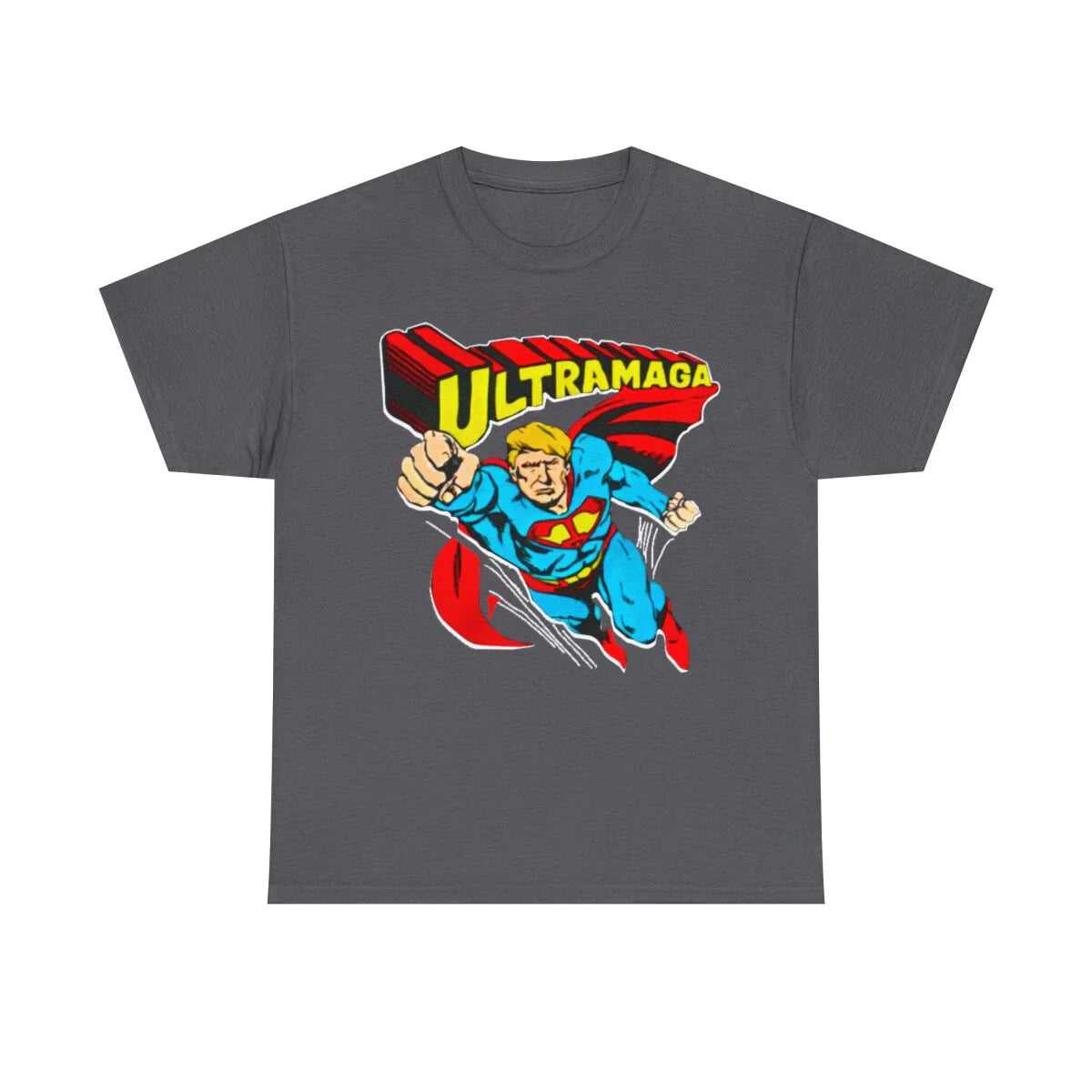 Ultra MAGA Super Trump Men's Short Sleeve Tee Unisex T-shirt, Sweatshirt, Hoodie, Long Sleeve Tee - T-Shirt, Sweatshirt, Hoodie
