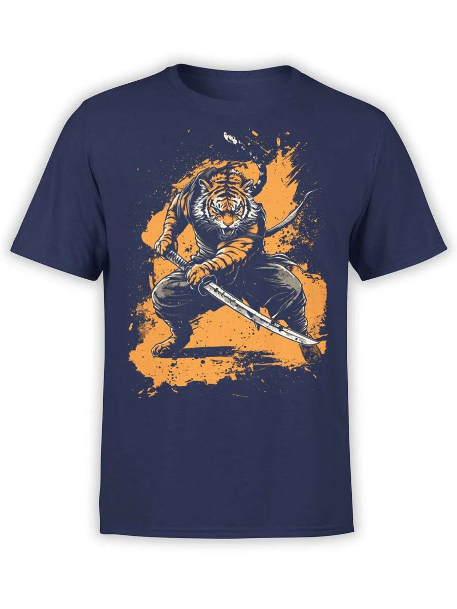 FANTUCCI Tiger T-ShirtCollection | Samurai Spirit Tiger T-Shirt | Unisex Unisex T-shirt, Sweatshirt, Hoodie, Long Sleeve Tee - T-Shirt, Sweatshirt, Hoodie