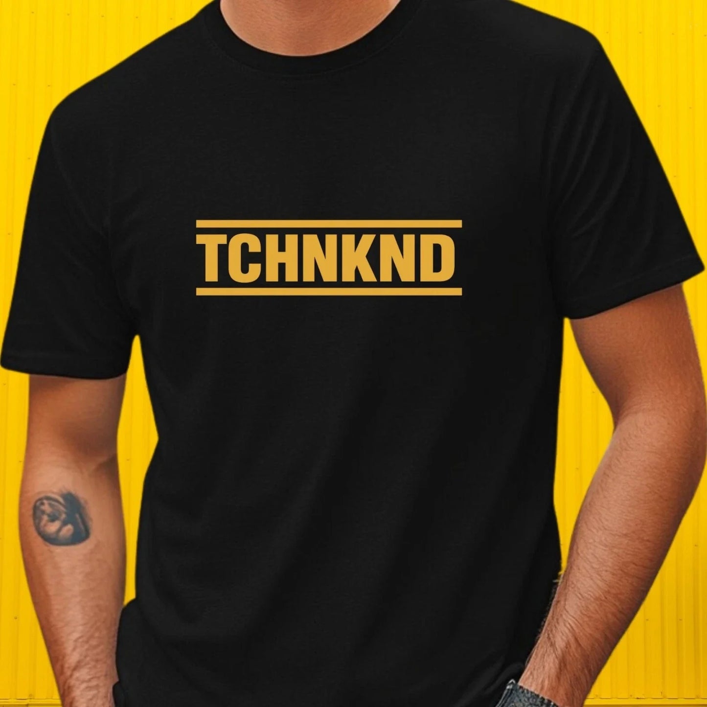 Mens T-Shirt tchnknd technokind Motif Cotton Size XS to 5XL Unisex T-shirt, Sweatshirt, Hoodie, Long Sleeve Tee - T-Shirt, Sweatshirt, Hoodie