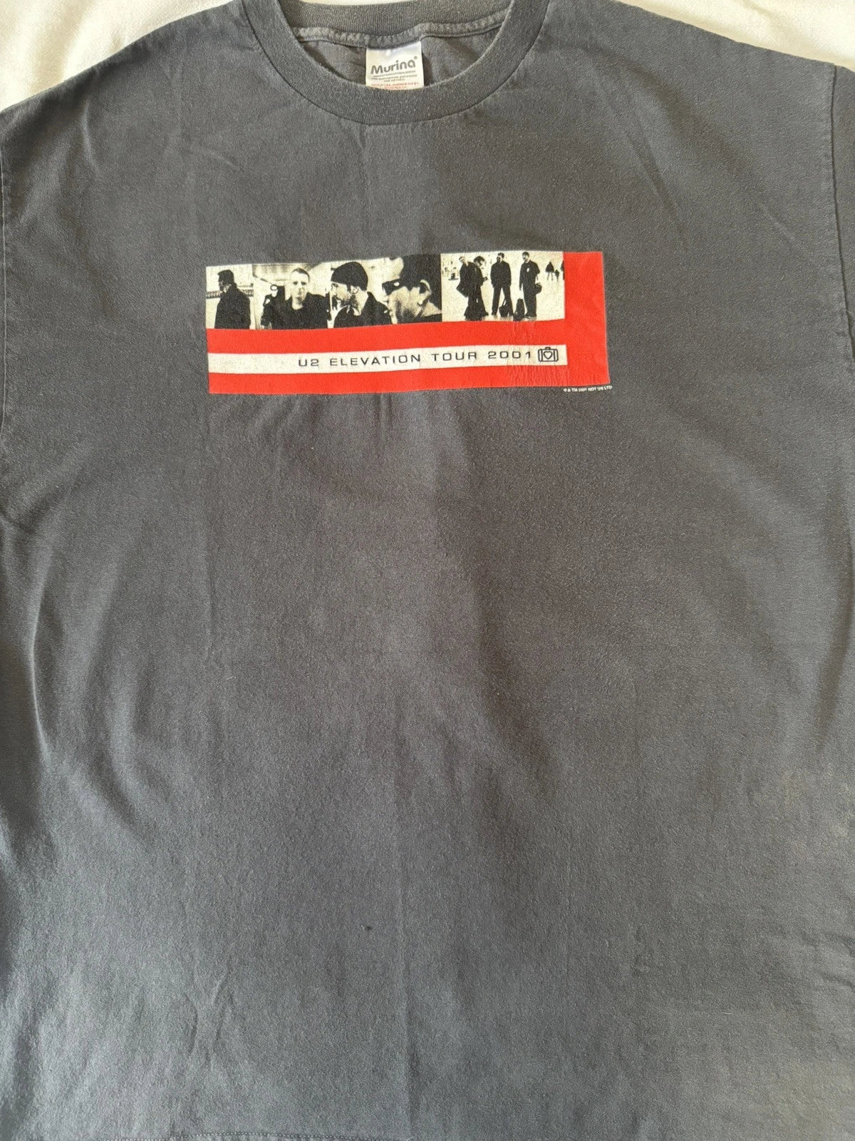 Vintage U2 Elevation Tour 2001 T-Shirt  XL  Murina USA  Double Sided Y2K Tee Unisex T-shirt, Sweatshirt, Hoodie, Long Sleeve Tee - T-Shirt, Sweatshirt, Hoodie