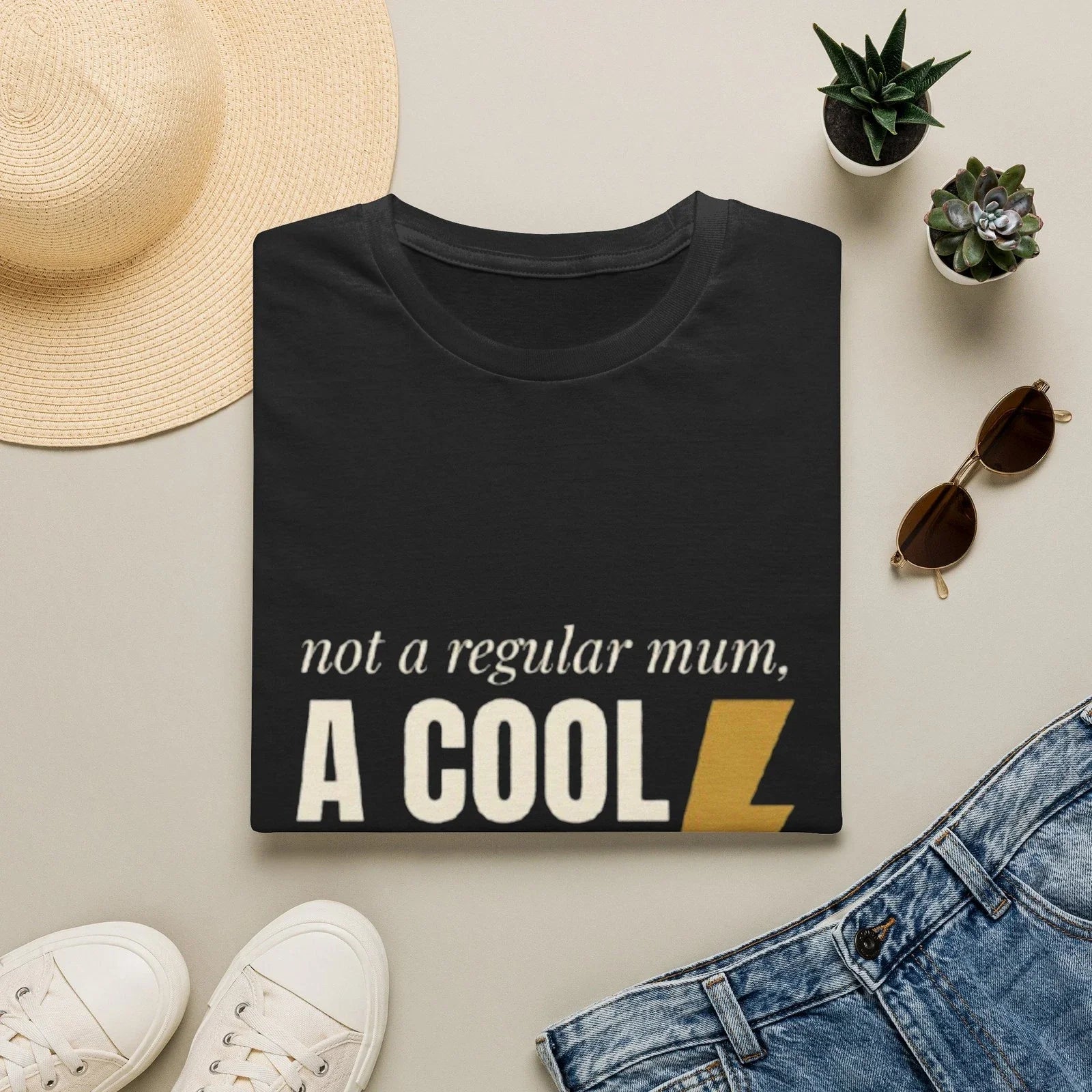 Not A Regular Mum A Cool Mum T Shirt Women Funny Mum Gift Graphic Tee For Her Unisex T-shirt, Sweatshirt, Hoodie, Long Sleeve Tee - T-Shirt, Sweatshirt, Hoodie