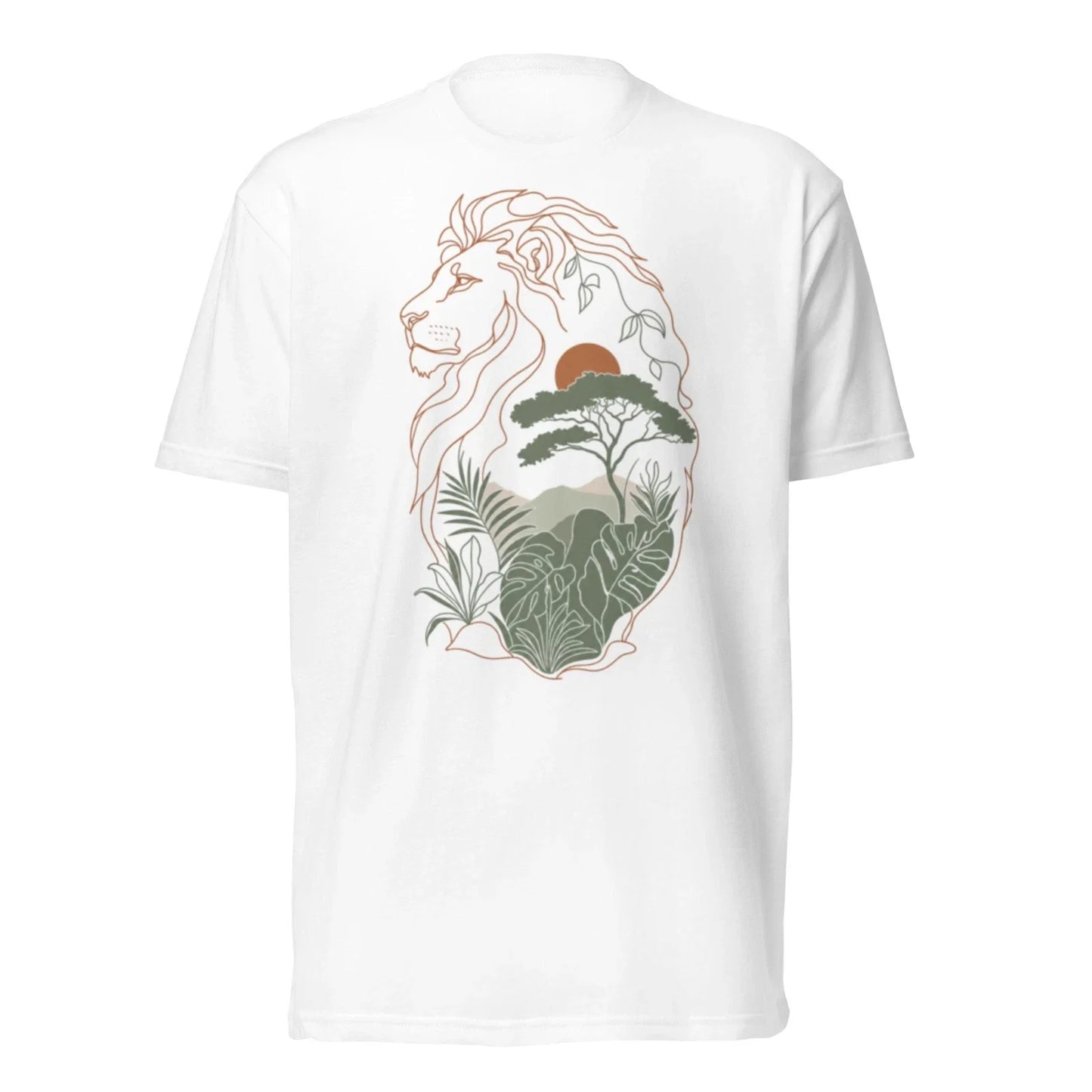 lion jungle shirt Unisex T-shirt, Sweatshirt, Hoodie, Long Sleeve Tee - T-Shirt, Sweatshirt, Hoodie