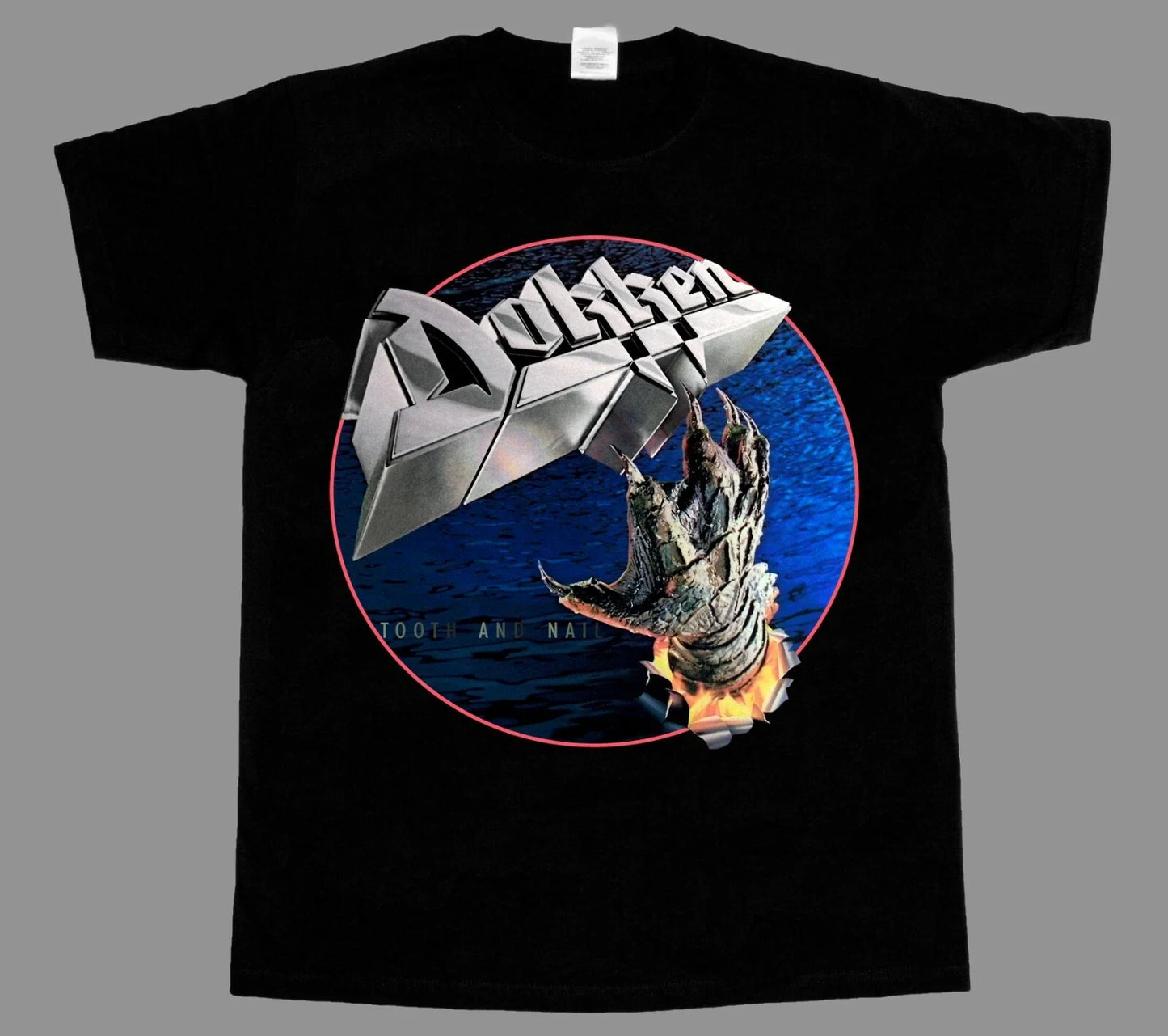 DOKKEN - TOOTH AND NAIL NEW SHORT/LONG SLEEVE T-SHIRT 345XL Unisex T-shirt, Sweatshirt, Hoodie, Long Sleeve Tee - T-Shirt, Sweatshirt, Hoodie