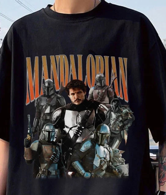 90s Vintage Pedro Pascal Shirt,Pedro Pascal Tribute Celebrity Graphic Tee Unisex T-shirt, Sweatshirt, Hoodie, Long Sleeve Tee - T-Shirt, Sweatshirt, Hoodie