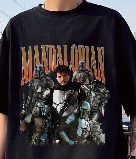 90s Vintage Pedro Pascal Shirt,Pedro Pascal Tribute Celebrity Graphic Tee Unisex T-shirt, Sweatshirt, Hoodie, Long Sleeve Tee - T-Shirt, Sweatshirt, Hoodie